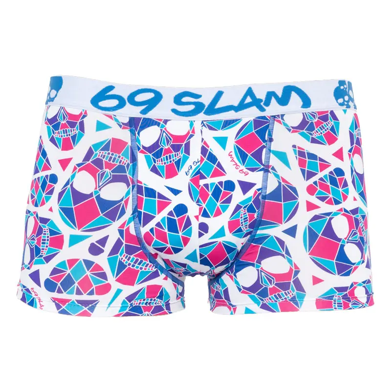 Pánské boxerky 69SLAM hip skullmond white