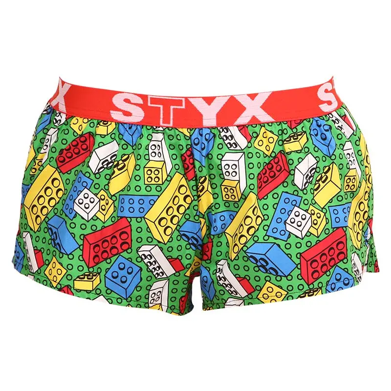 Dámské trenky Styx art sportovní guma stavebnice (T1257)