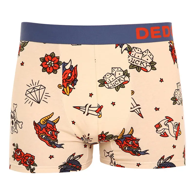 Veselé pánské boxerky Dedoles Old school tetování (GMMT917) M, trenky / trenýrky