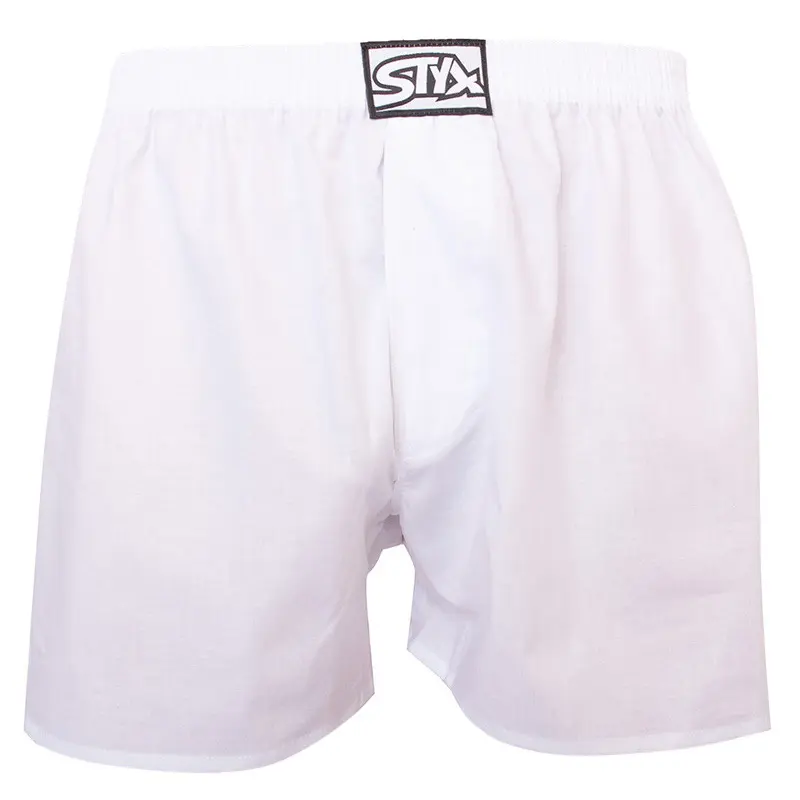 Pánské trenky Styx klasická guma bílé (A1061)