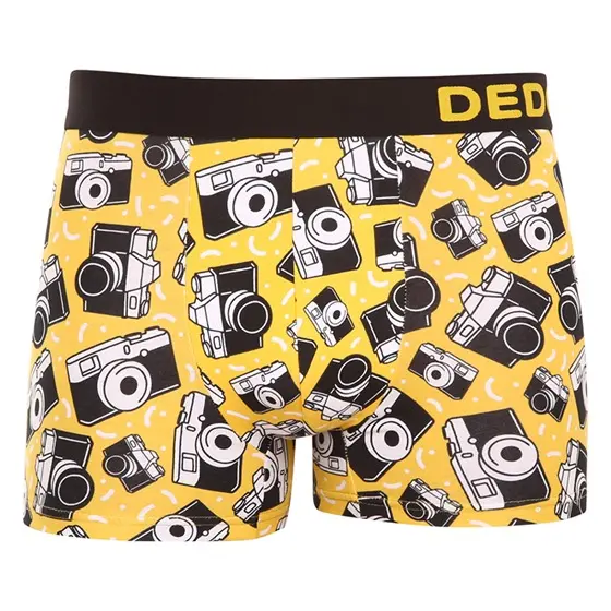 Veselé pánské boxerky Dedoles Fotoaparát (GMMT163) M, trenky / trenýrky