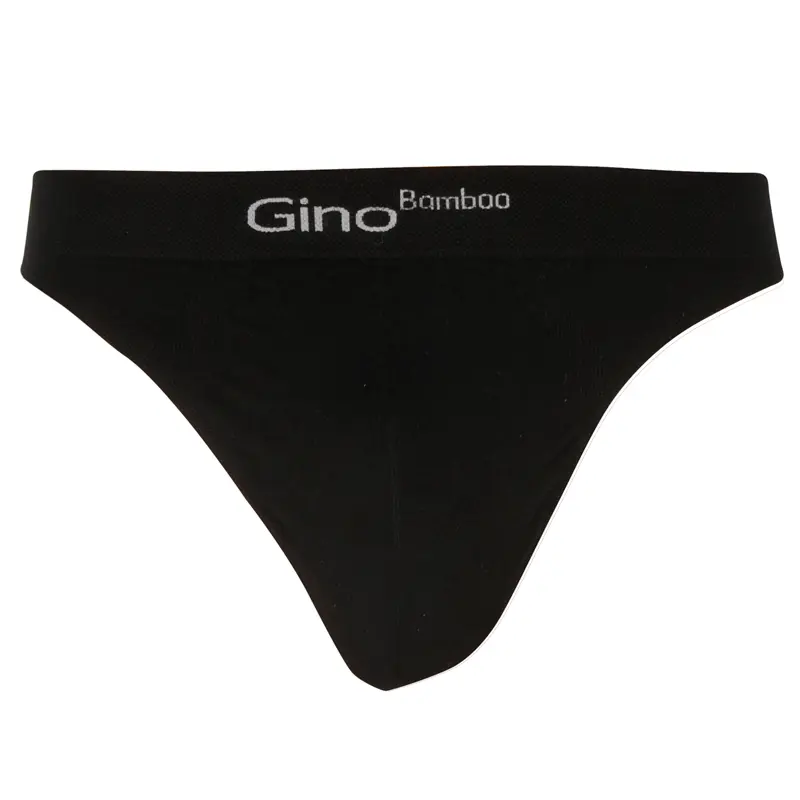 Pánská tanga Gino černé (52002) L