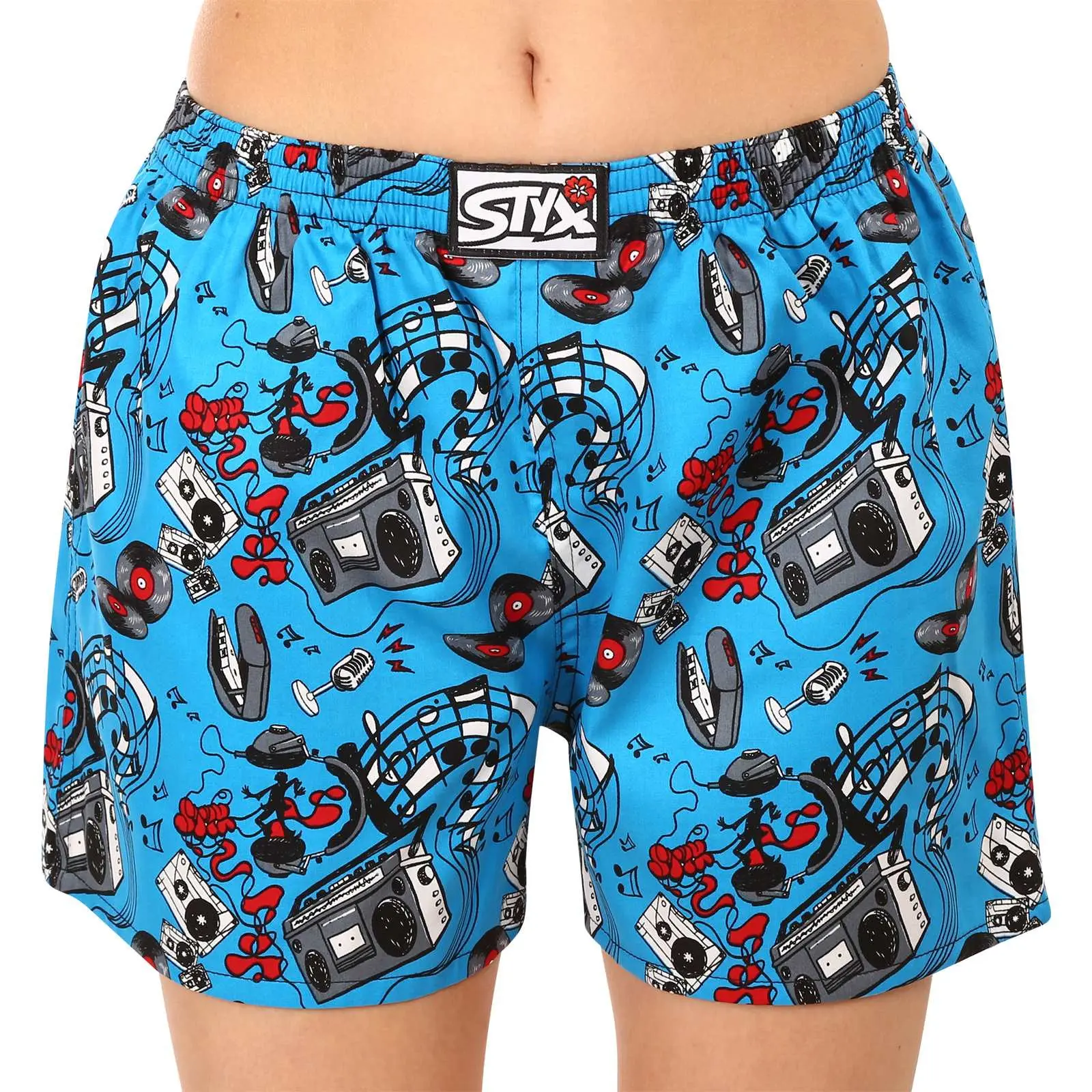 Dámské trenky na spaní Styx hudba (DTD1558)