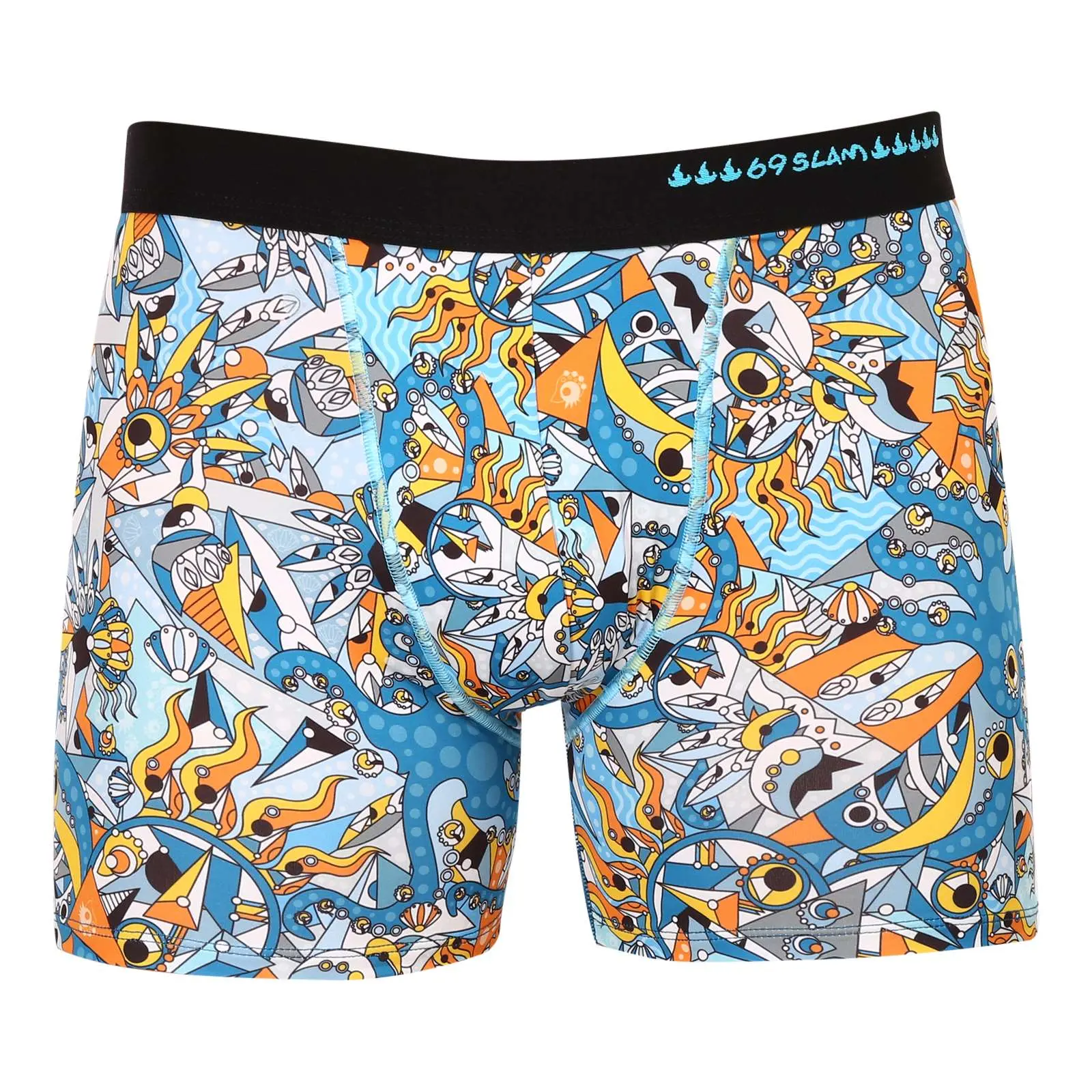 Pánské boxerky 69SLAM fit exotic sea dylan (MBYEXS-PO) M, trenky / trenýrky