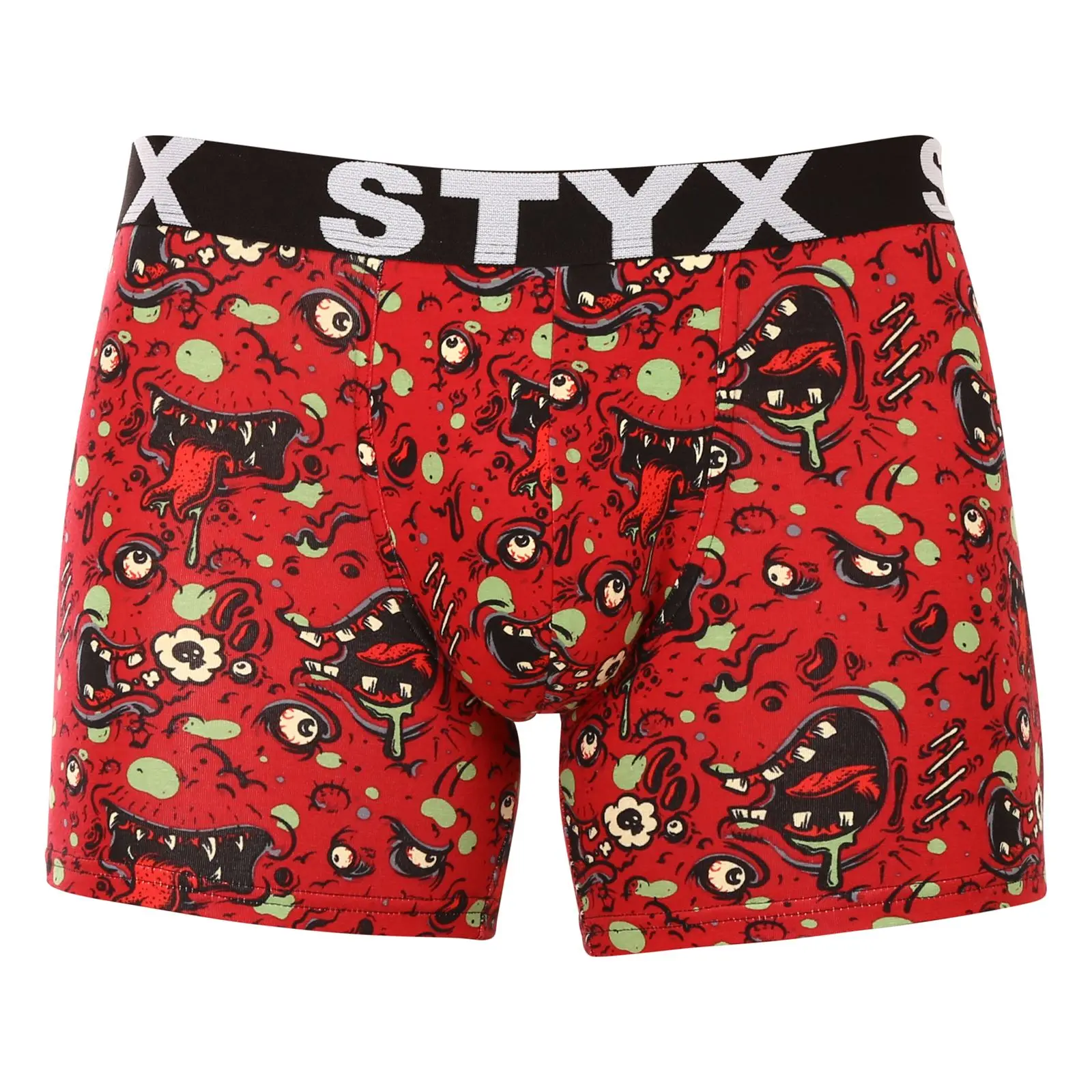 Pánské boxerky Styx long art sportovní guma zombie (U1451) S, trenky / trenýrky