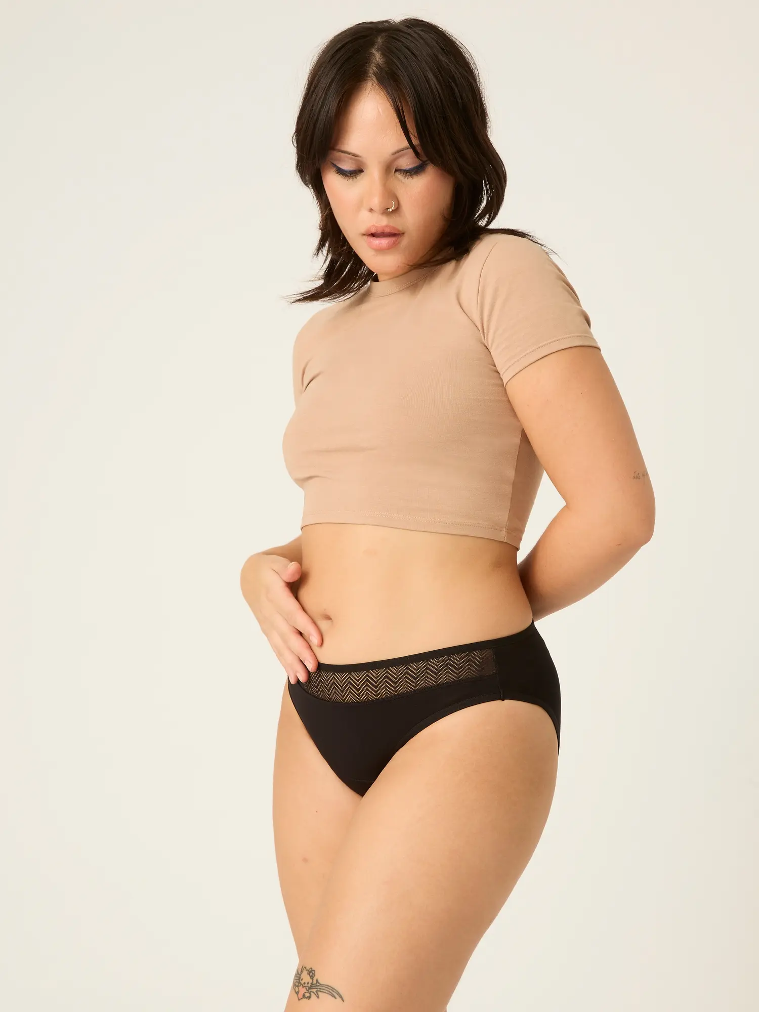 Menstruační kalhotky Modibodi Sensual Bikini Light-Moderate (MODI4050) XL
