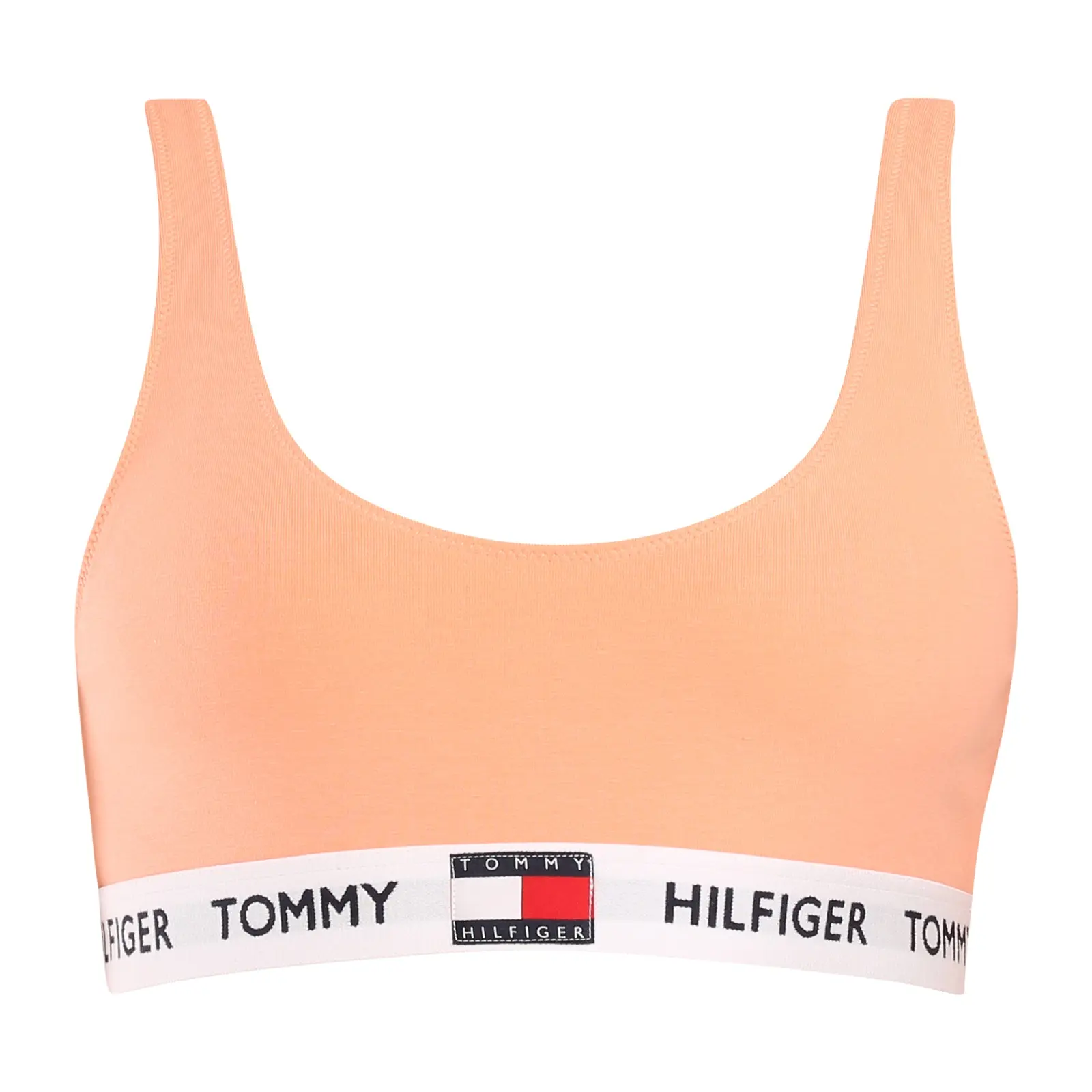 Dámská podprsenka Tommy Hilfiger oranžová (UW0UW02225 TD9) M