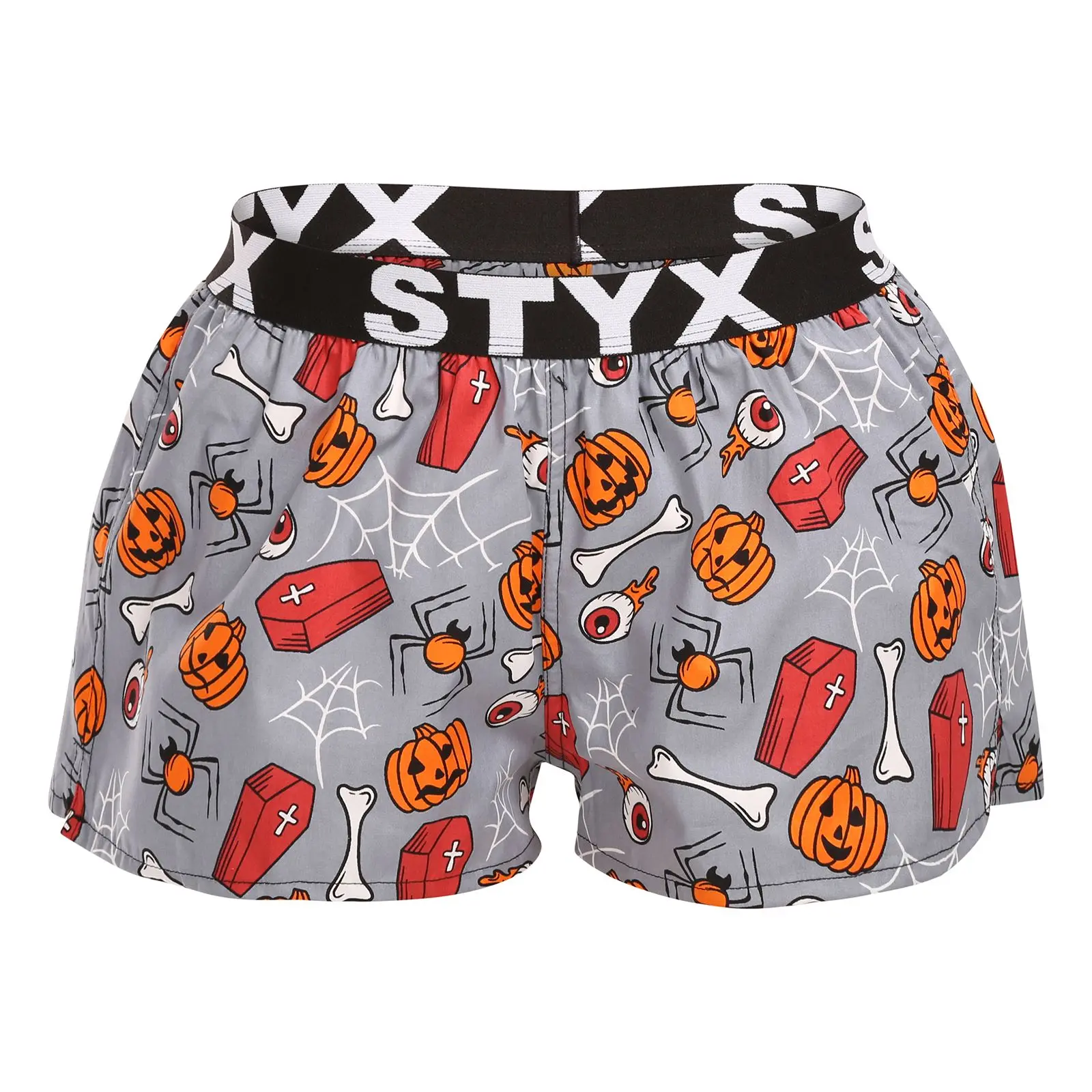 Dámské trenky Styx art sportovní guma Halloween rakve (T1752) XXL, trenýrky