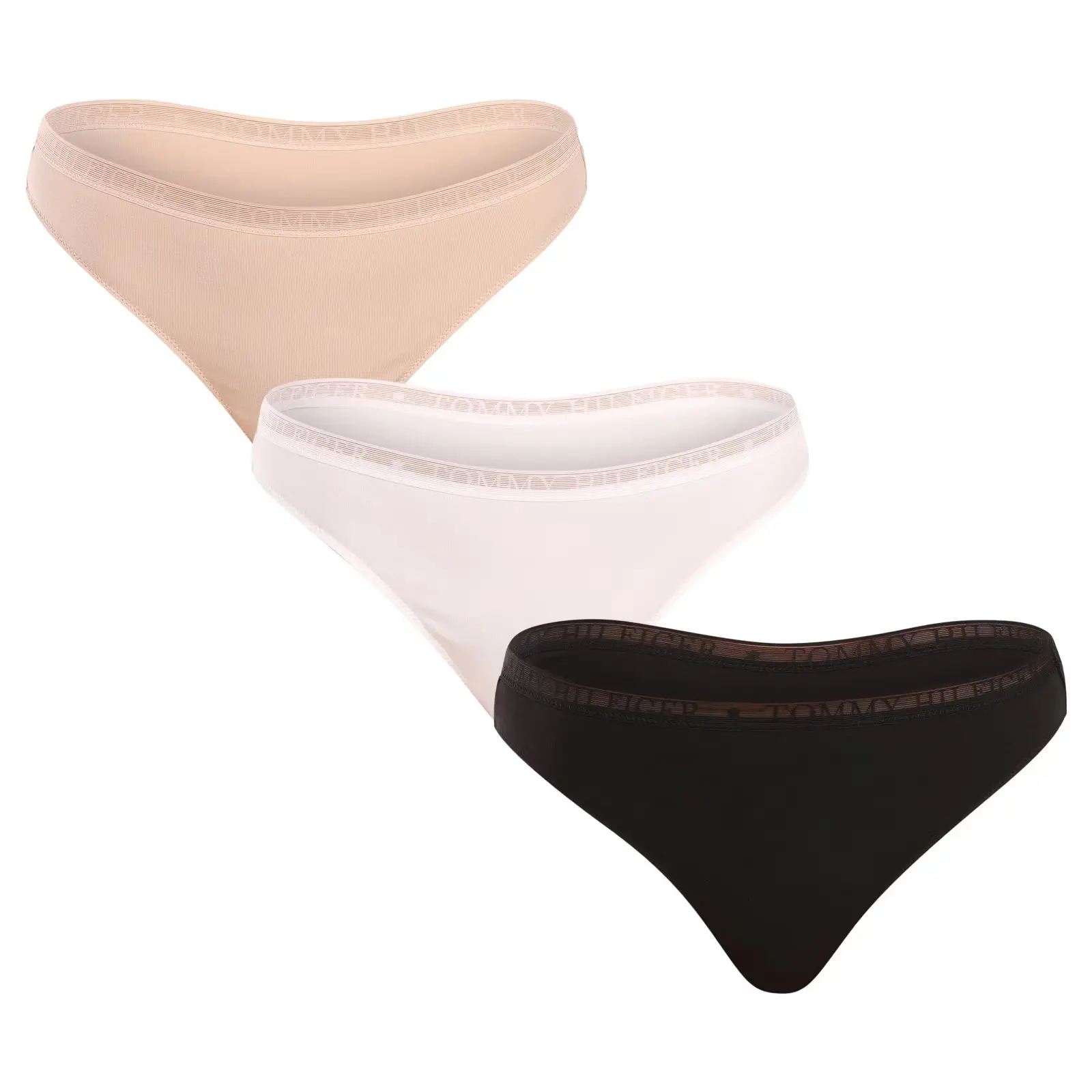 3PACK dámské kalhotky Tommy Hilfiger nadrozměr vícebarevné (UW0UW04890 0XY) XL