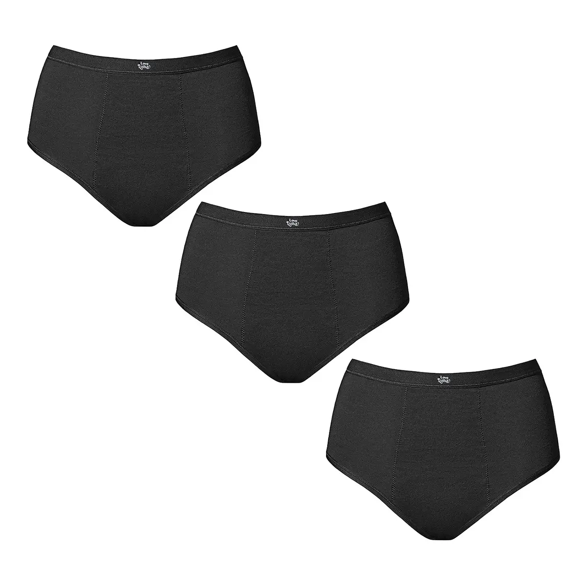 3PACK Menstruační kalhotky Love Luna Full Super (LOVE215) S