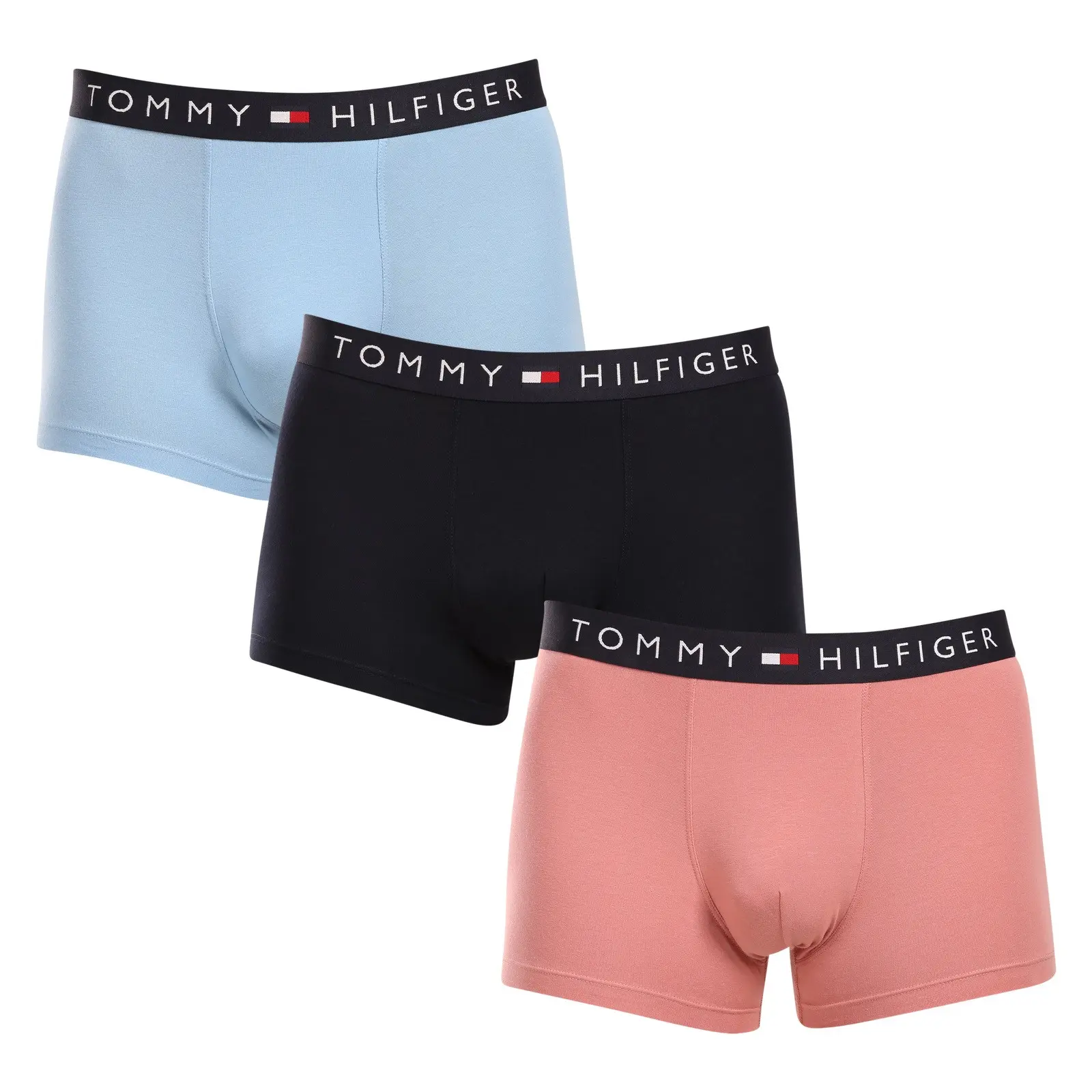 3PACK pánské boxerky Tommy Hilfiger vícebarevné (UM0UM03180 0XO) XXL, trenky / trenýrky