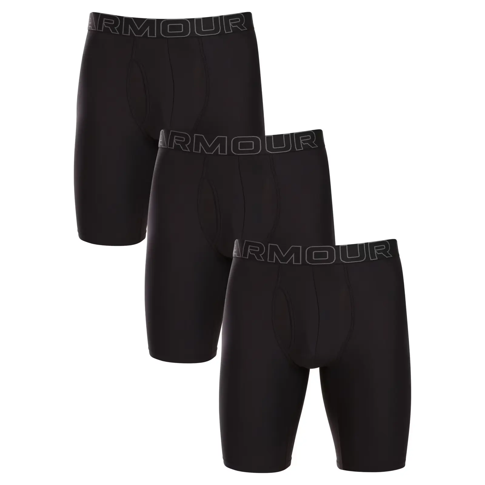 3PACK pánské boxerky Under Armour černé (1383880 001) 4XL, trenky / trenýrky