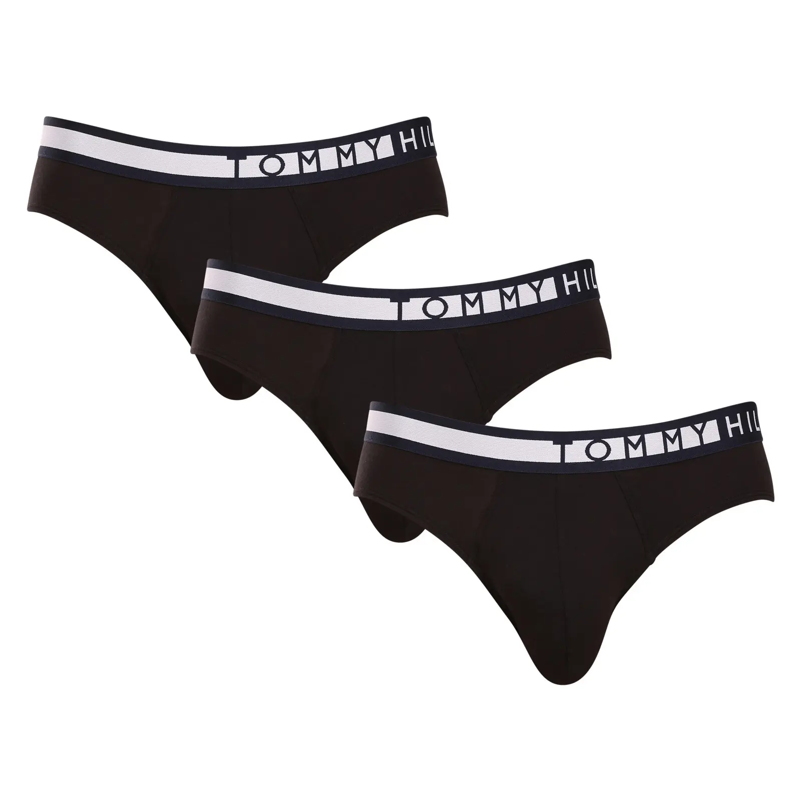 3PACK pánské slipy Tommy Hilfiger černé (UM0UM01227 0R9)