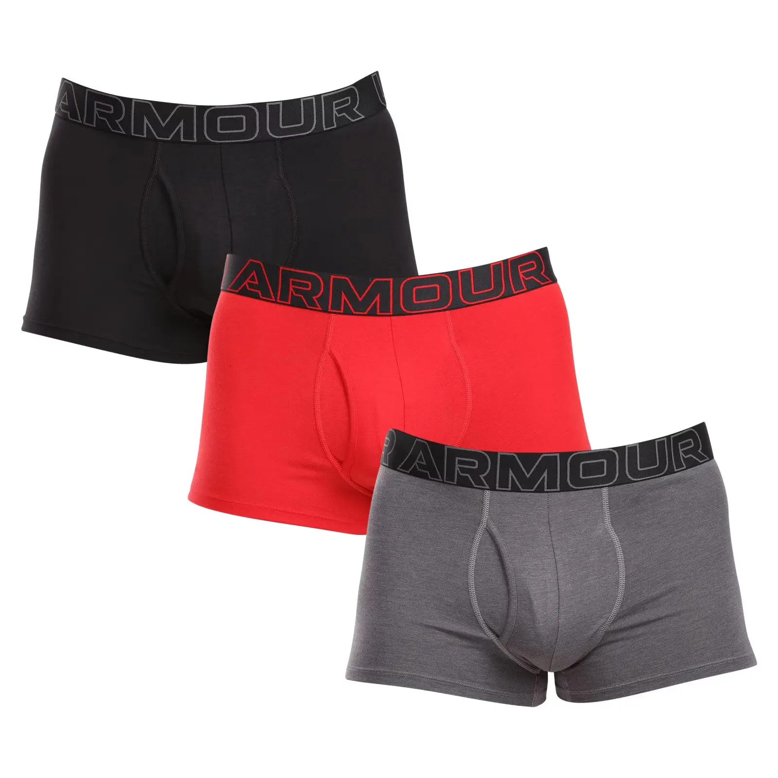 Under Armour M UA Perf Cotton 3in-GRY MD