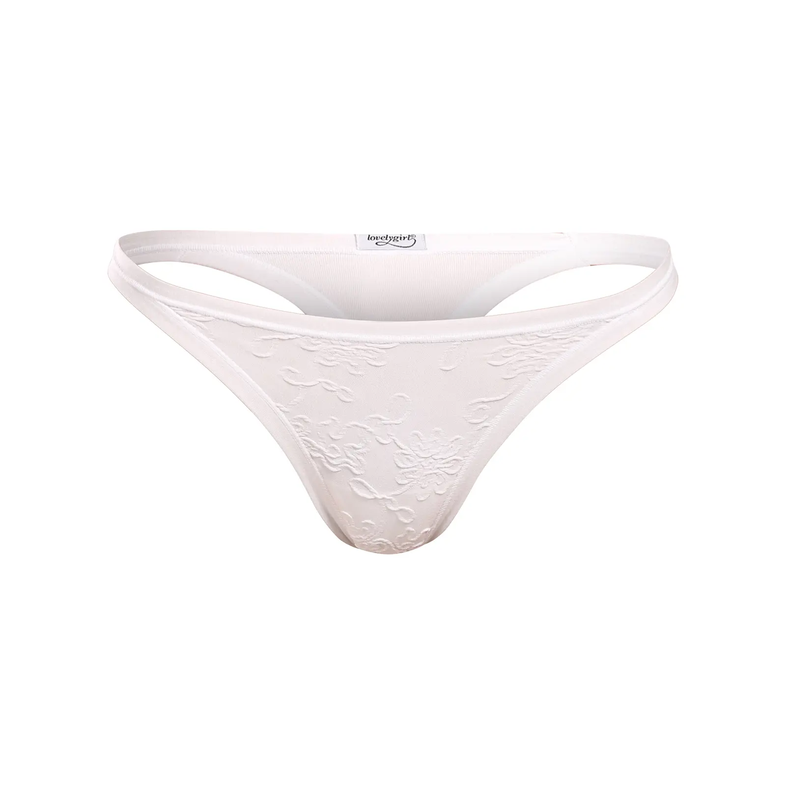 Dámská tanga Lovelygirl bílá (1992-white)