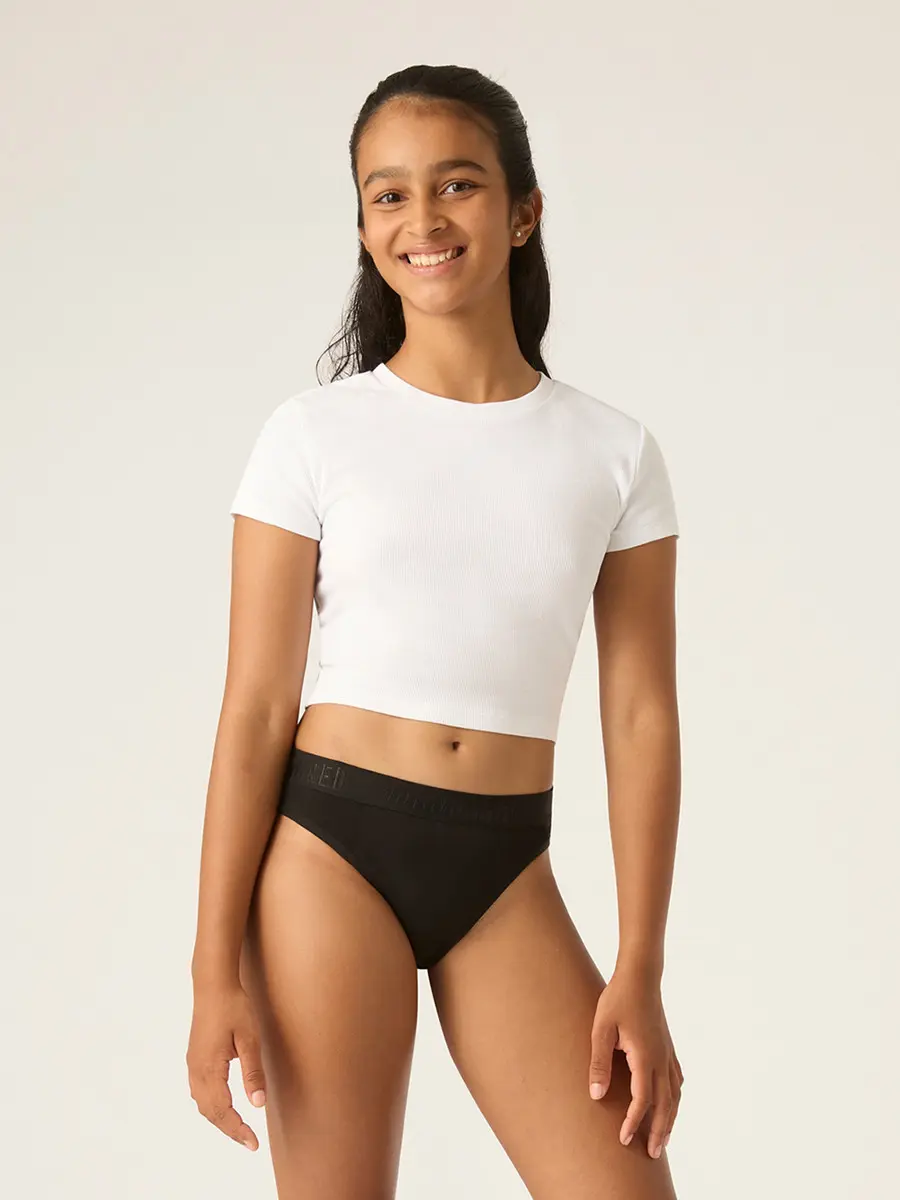 Dívčí menstruační kalhotky Modibodi Teen Hipster Bikini Super-Overnight (MODI4103) 10-12 let
