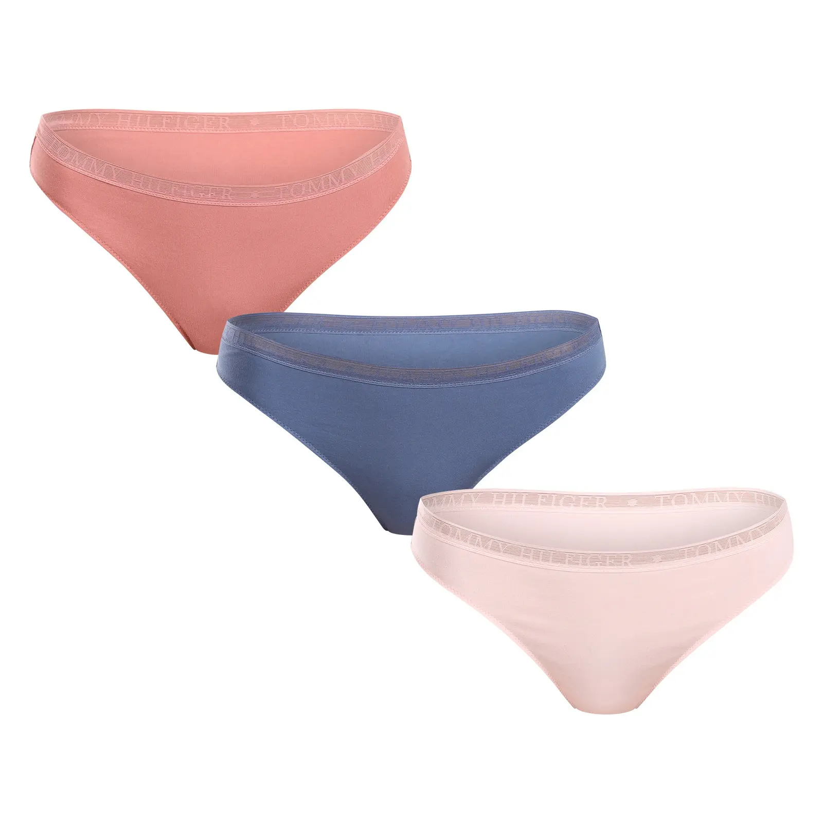 Dámská tanga Tommy Hilfiger UW0UW04890 3pack