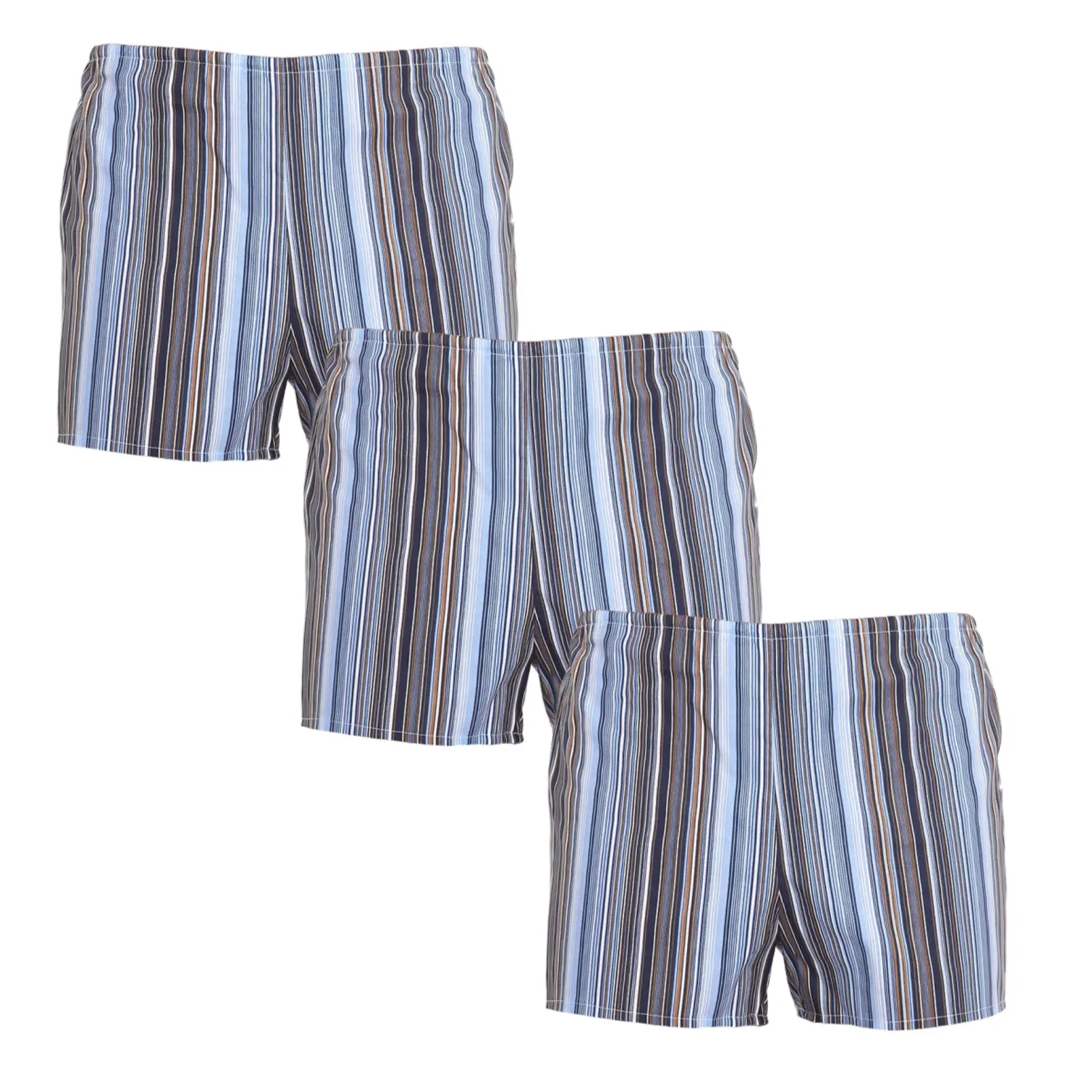 3PACK klasické pánské trenky Foltýn vícebarevné nadrozměr