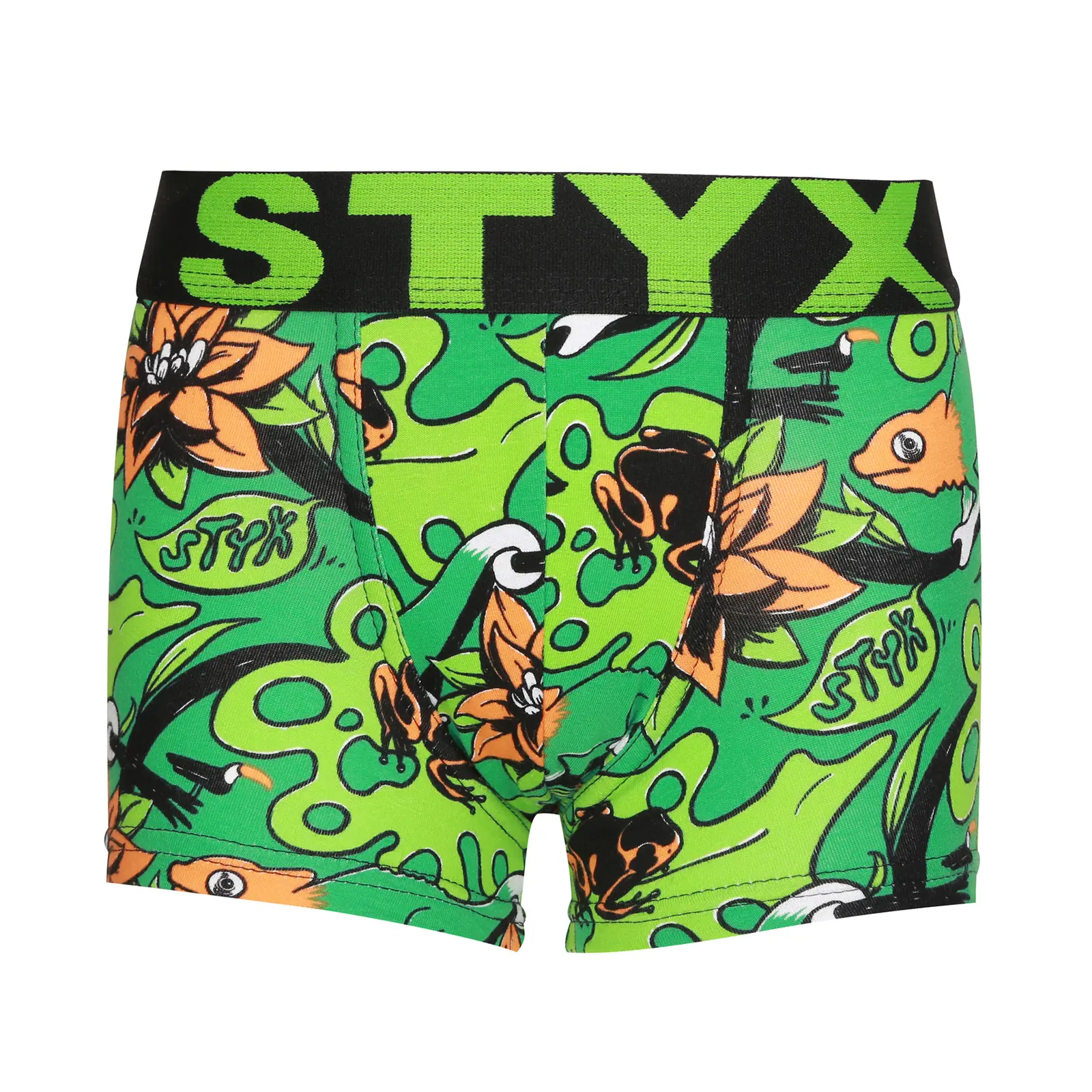 Dětské boxerky Styx art sportovní guma tropic (GJ1557) 12-14 let, trenky / trenýrky