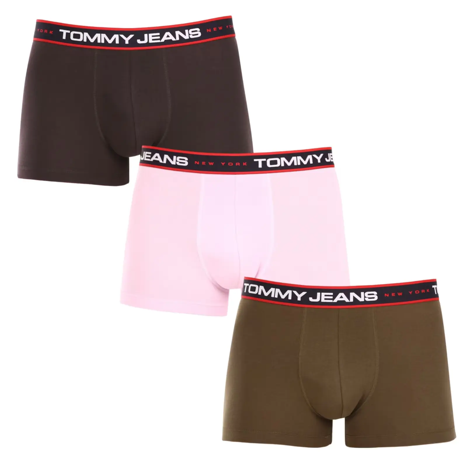 3PACK pánské boxerky Tommy Hilfiger vícebarevné (UM0UM02968 0R9) XL, trenky / trenýrky