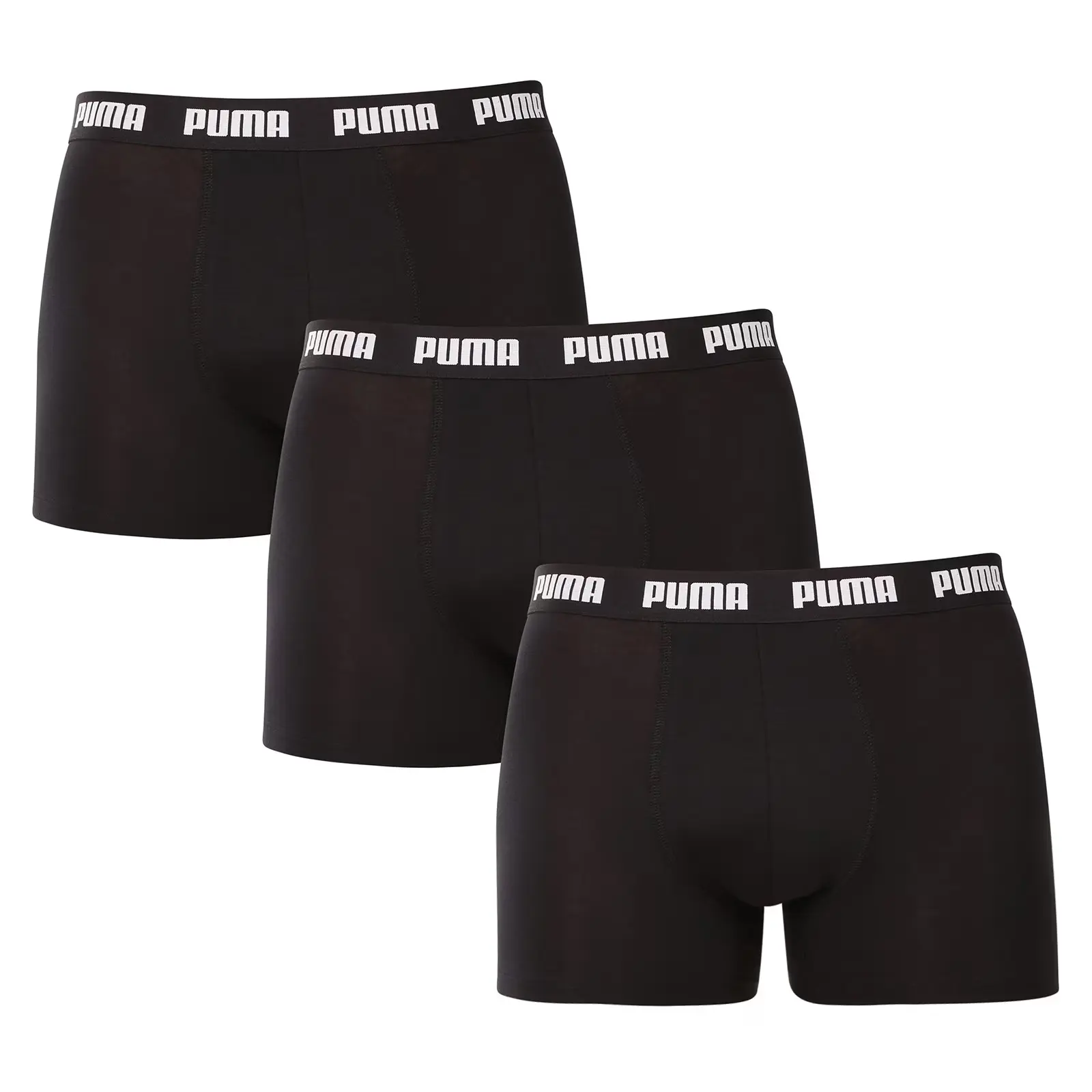 3PACK pánské boxerky Puma černé (701226820 001) XXL, trenky / trenýrky