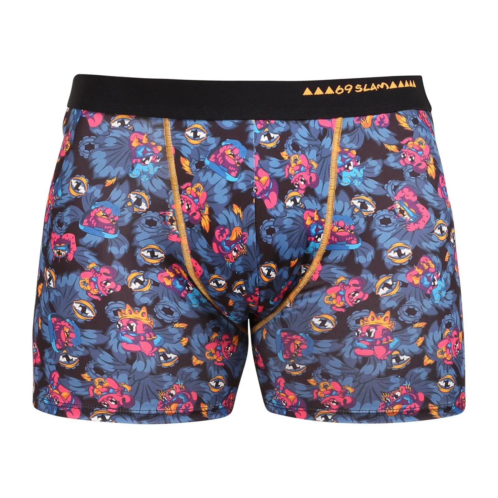 Pánské boxerky 69SLAM fit 7 DEADLY MONSTERS DYLAN (MBYSDM-PO) M, trenky / trenýrky