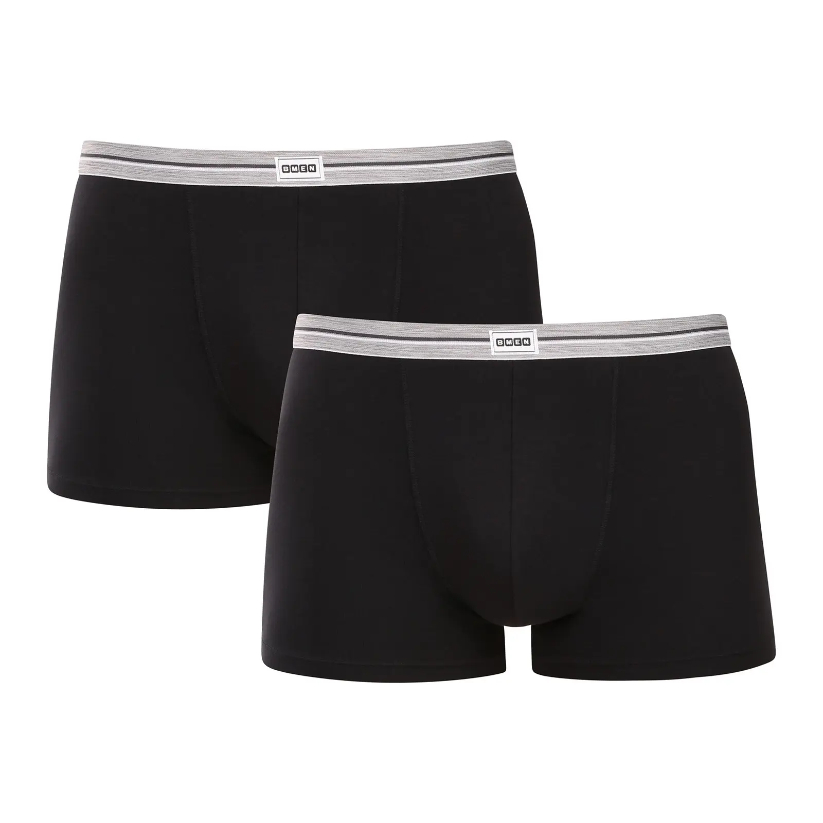 2PACK pánské boxerky Bellinda černé (BU848318-457)