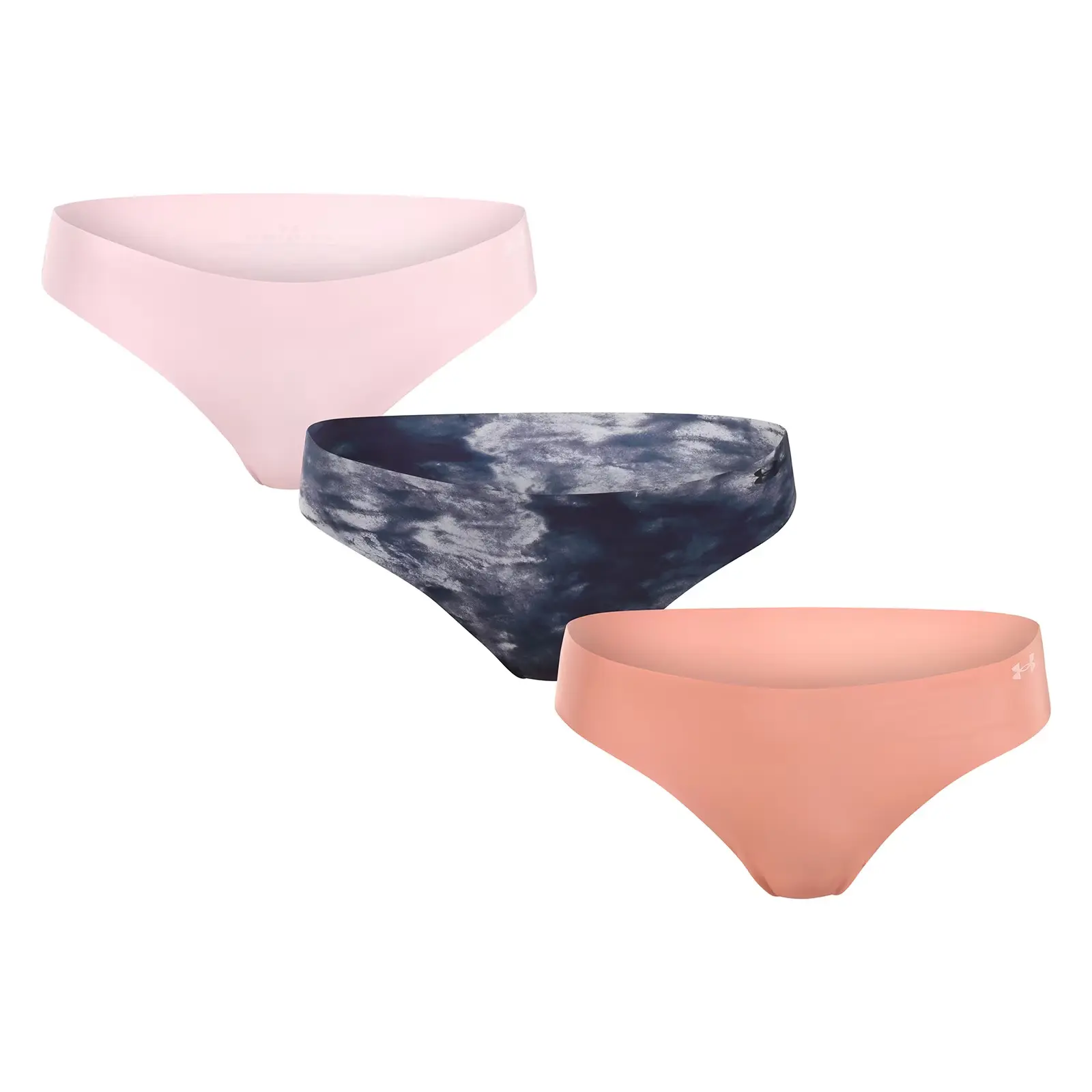 3PACK dámská tanga Under Armour vícebarevná (1383894 044)