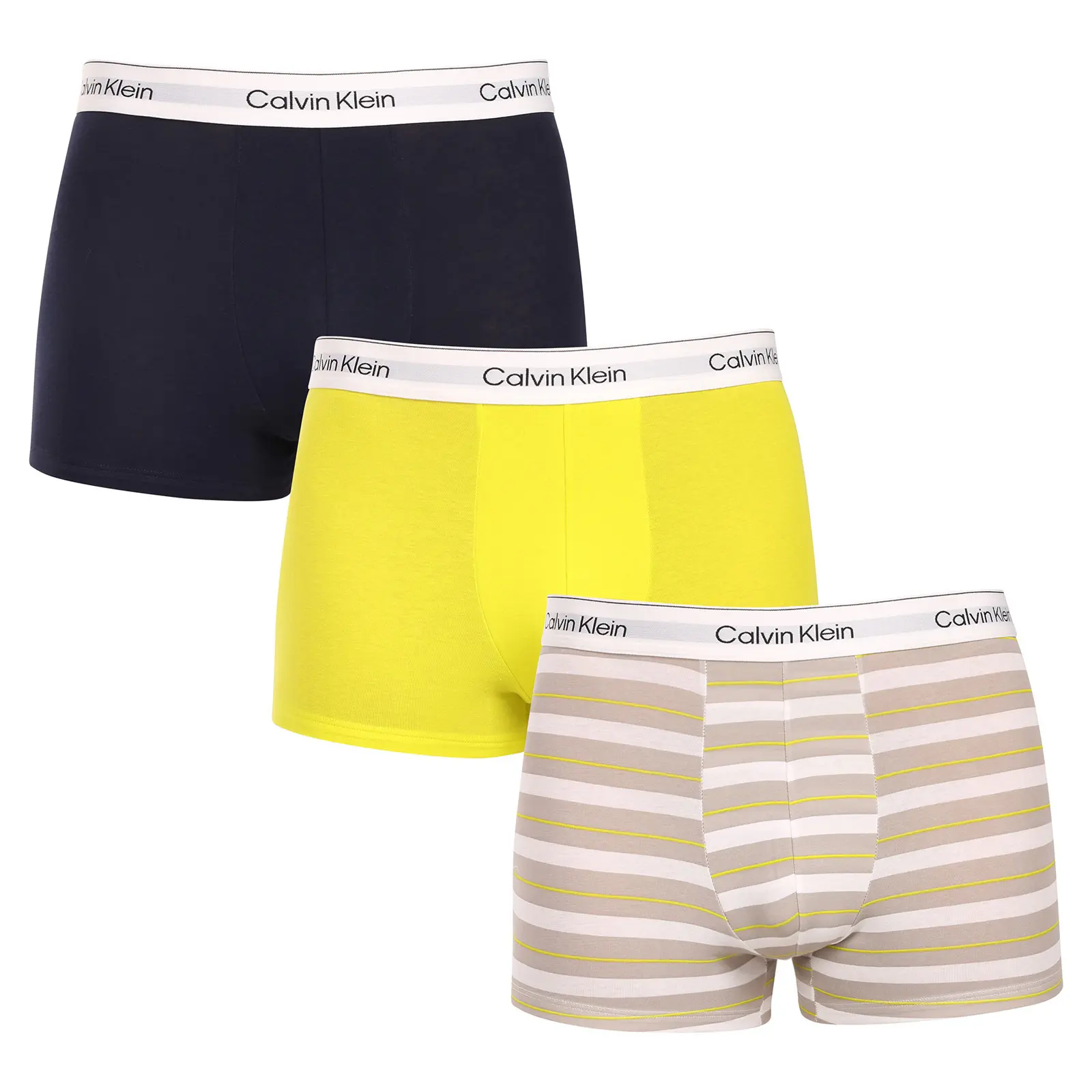 3PACK pánské boxerky Calvin Klein vícebarevné (NB4392-WCN)