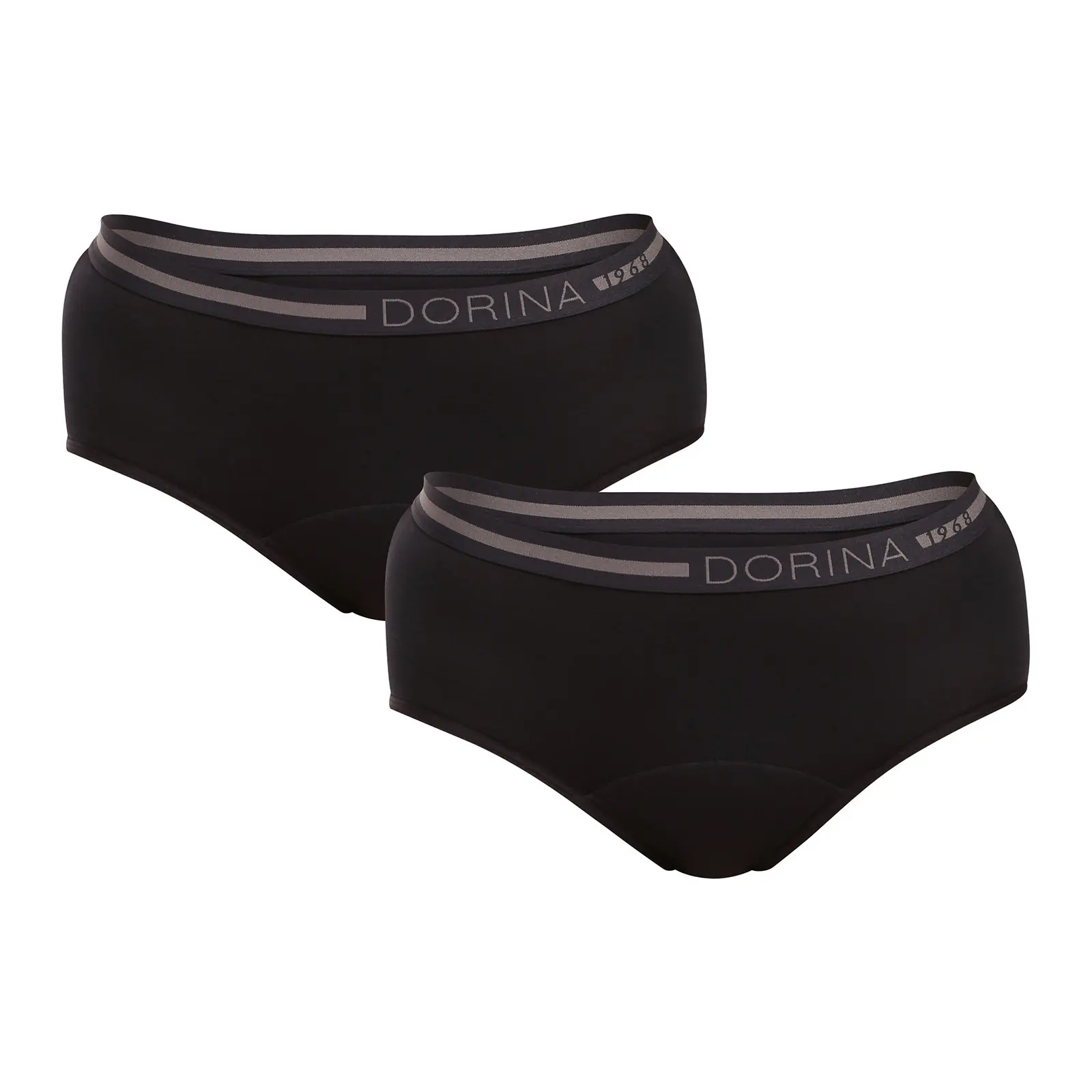 Dámské menstruační kalhotky Dorina D000159CO009-2X0010 Noc Barva: Černá, Velikost: M