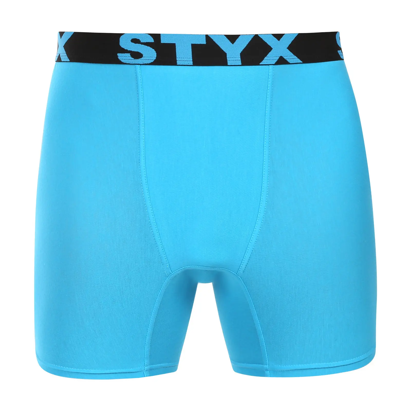 Pánské boxerky Styx long sportovní guma světle modré (UN1169) XXL, trenky / trenýrky