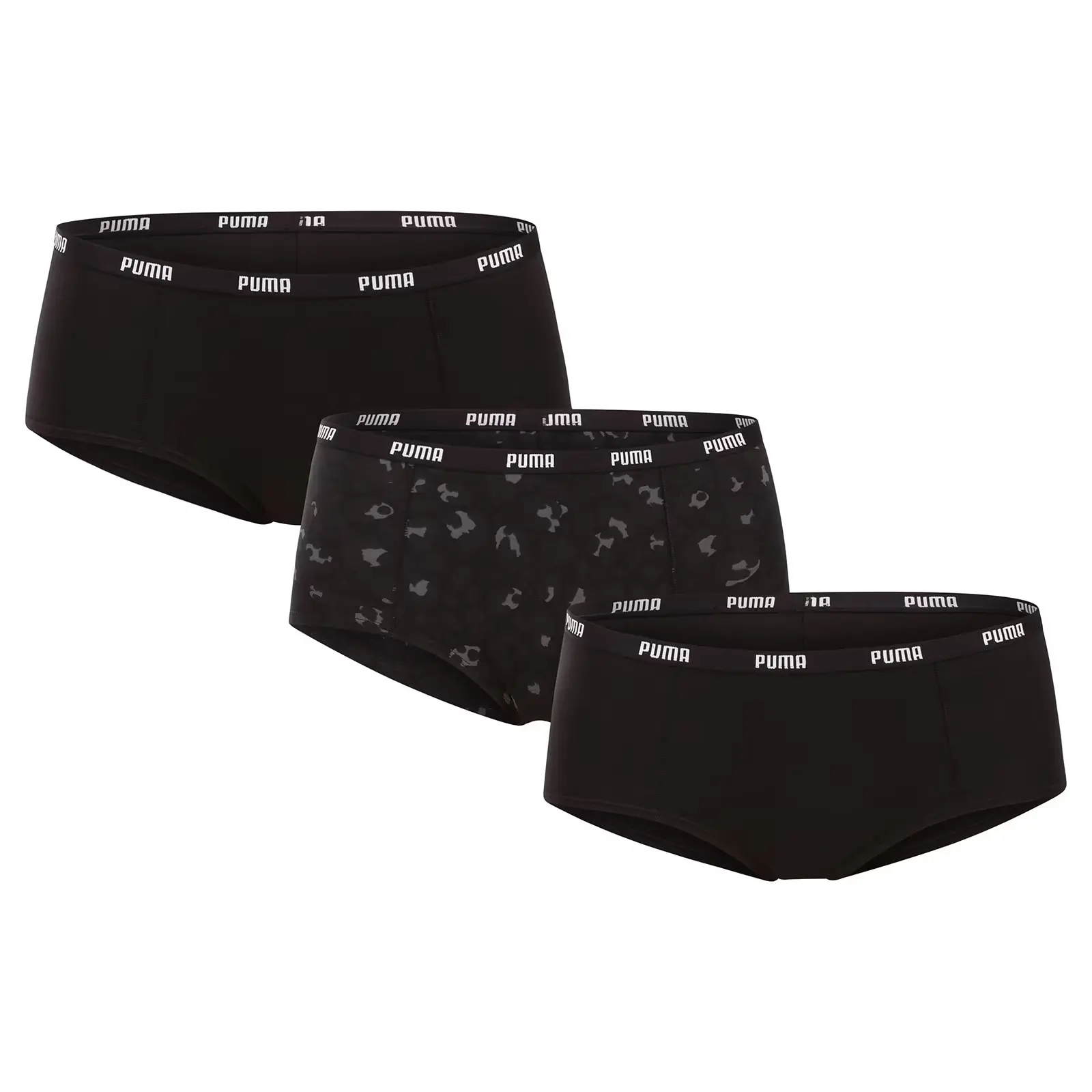 3PACK dámské kalhotky Puma vícebarevné (701234182 002) S
