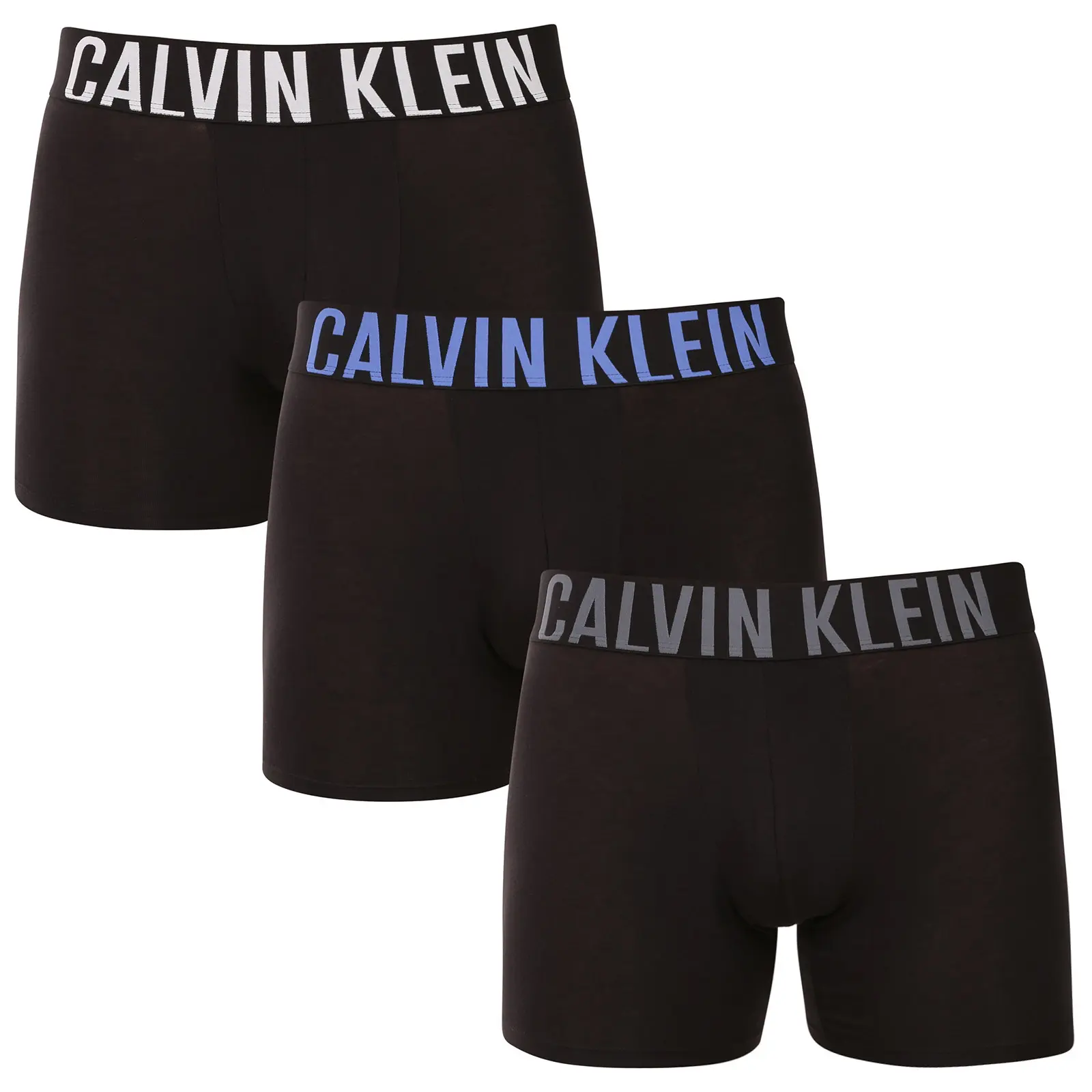 3PACK pánské boxerky Calvin Klein černé (NB3609A-ZDM) M, trenky / trenýrky