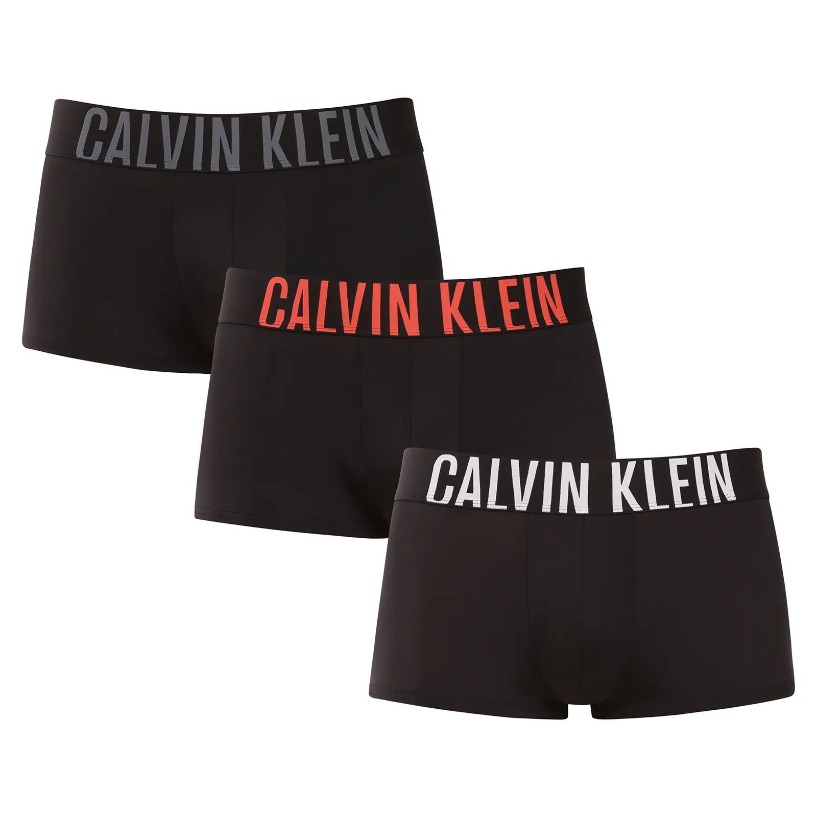 3PACK pánské boxerky Calvin Klein černé (NB3611A-2QS) XL, trenky / trenýrky