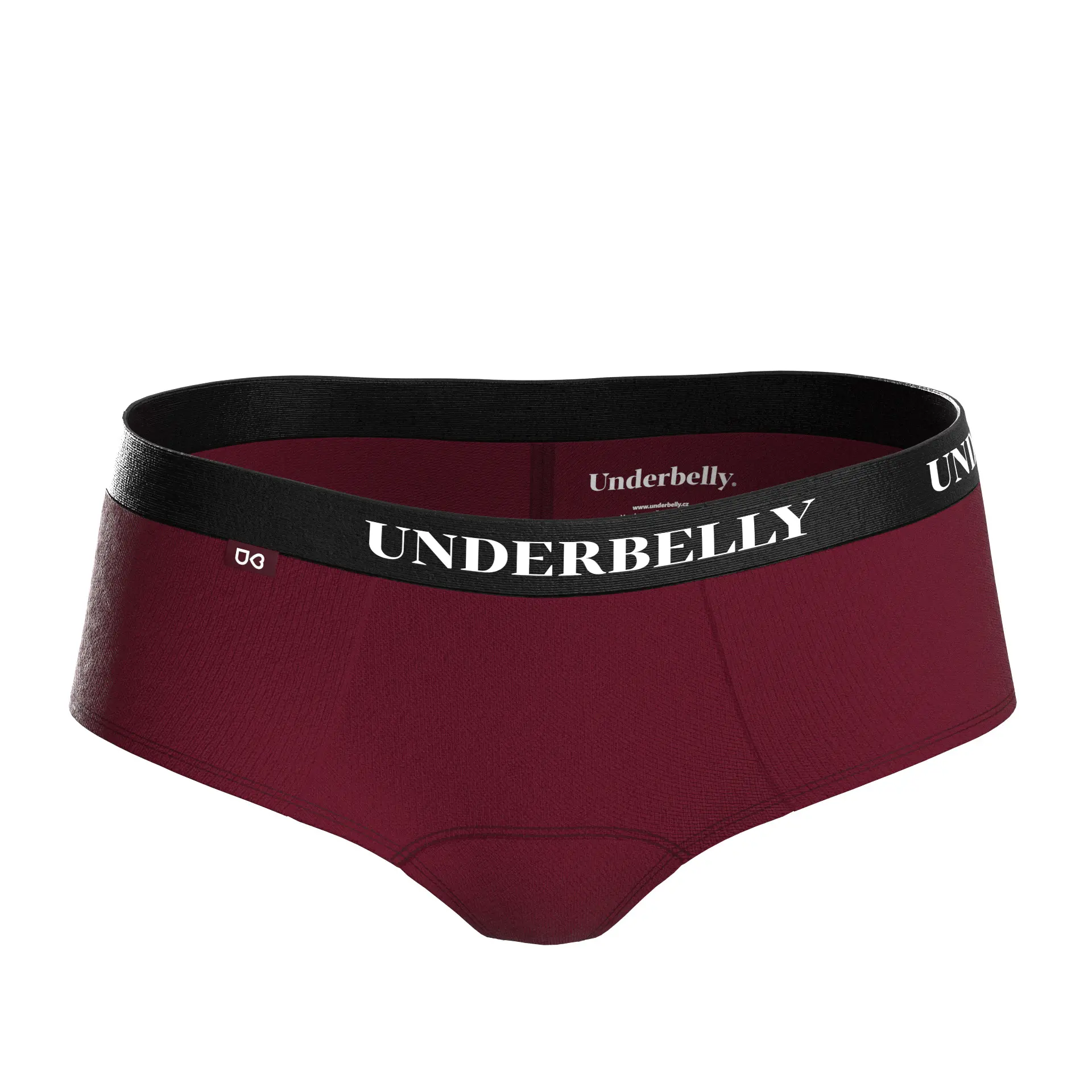 Menstruační kalhotky Underbelly Lowee červené (LOWEE-BO-CE-1-MM)