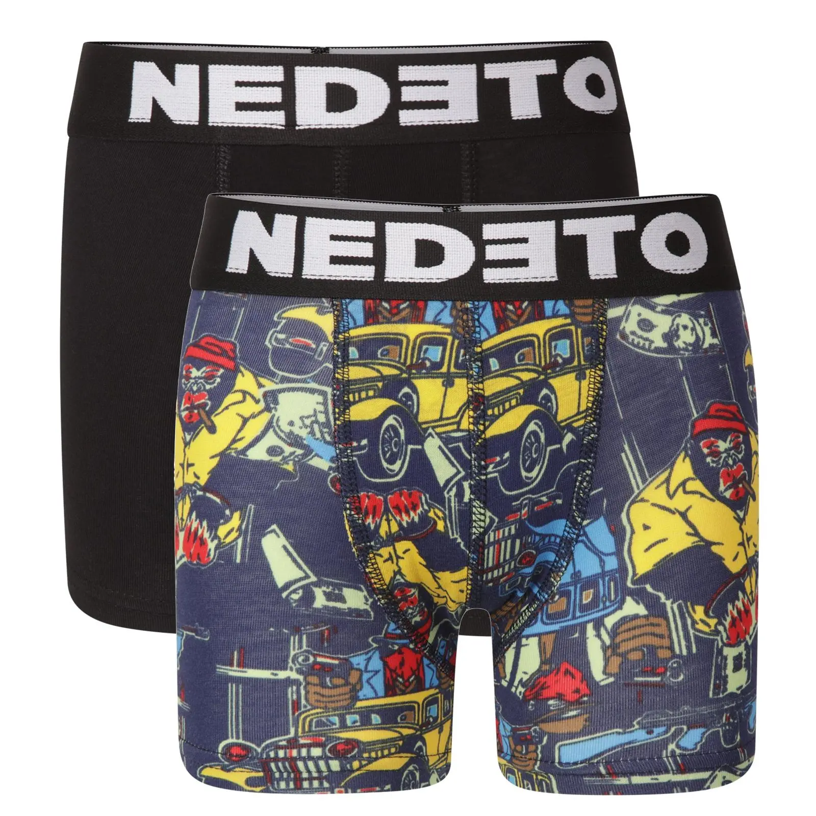 2PACK dětské boxerky Nedeto vícebarevné (2NBDV5)