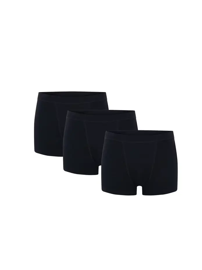 3PACK menstruační kalhotky Modibodi Soft Stretch Seamless Boyshort Super (3MKMSSSBS)