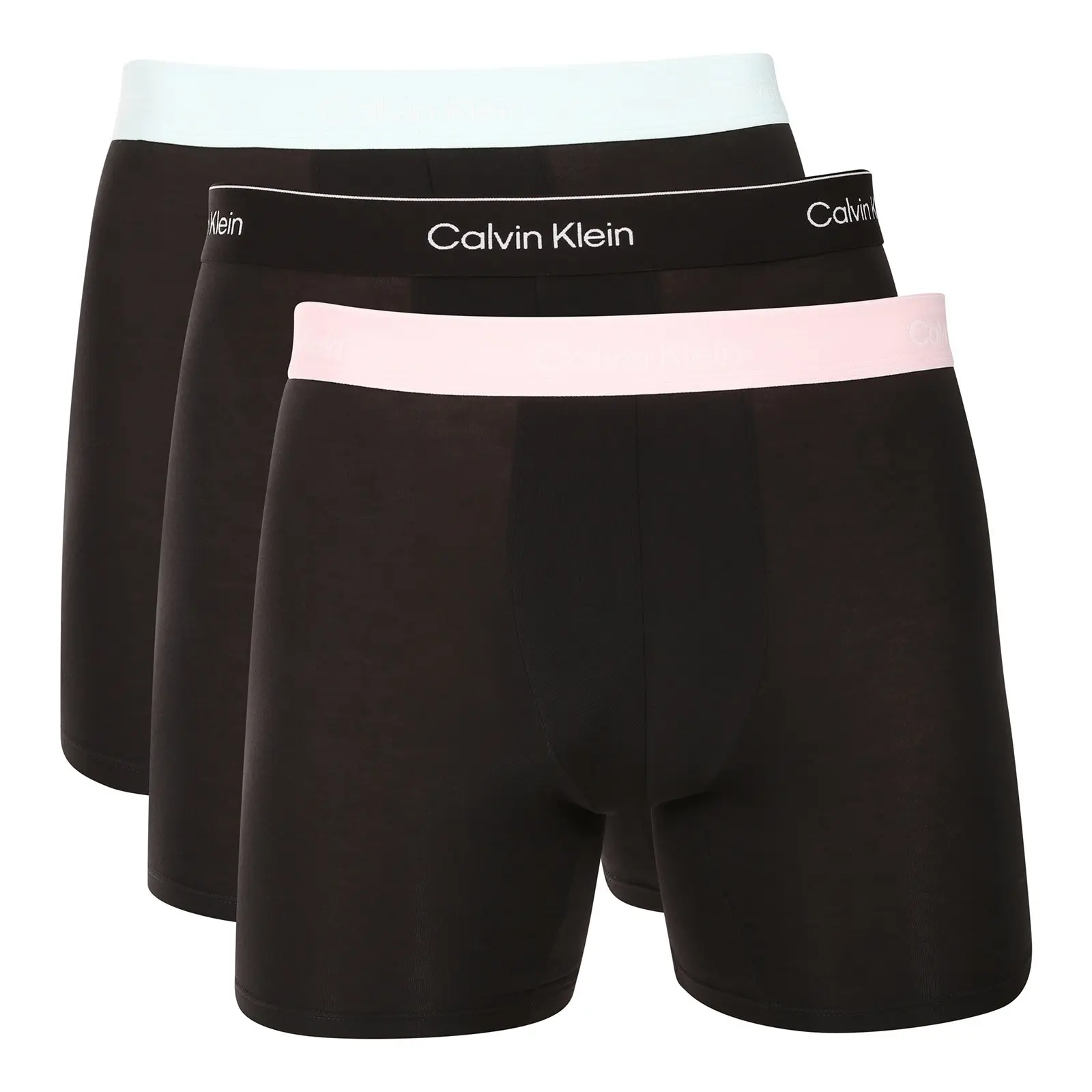 3PACK pánské boxerky Calvin Klein černé (NB4394-3ZG)