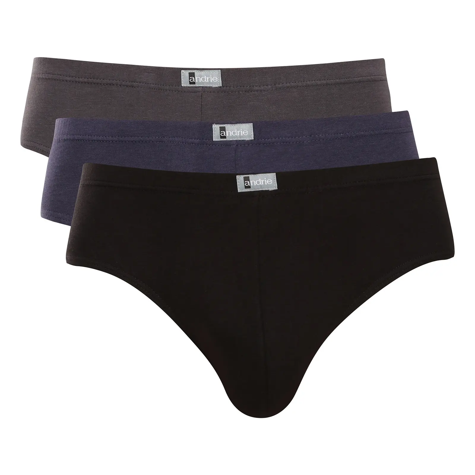 3PACK pánské slipy Andrie vícebarevné (PS 3602 F) 4XL