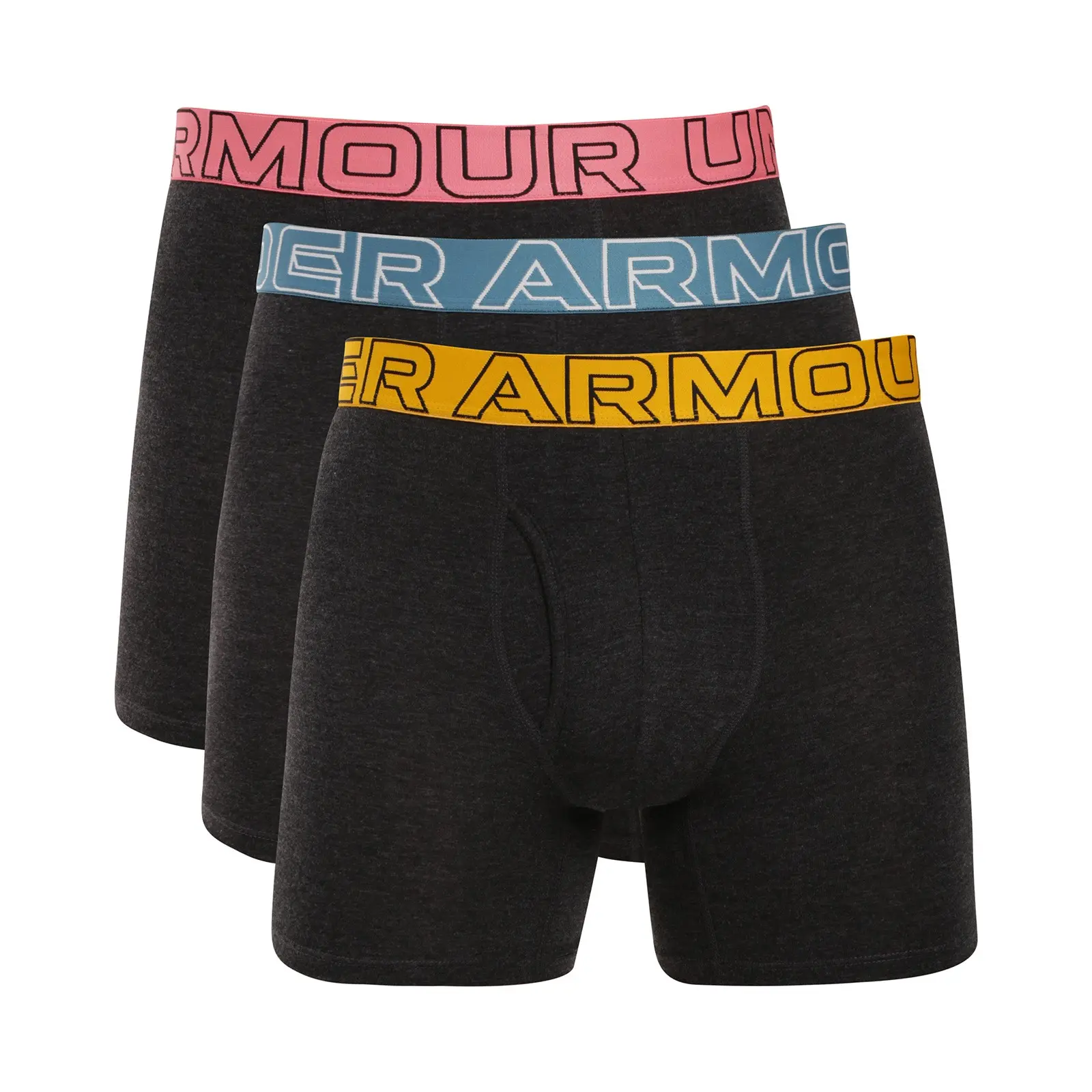 3PACK pánské boxerky Under Armour vícebarevné (1383889 006)