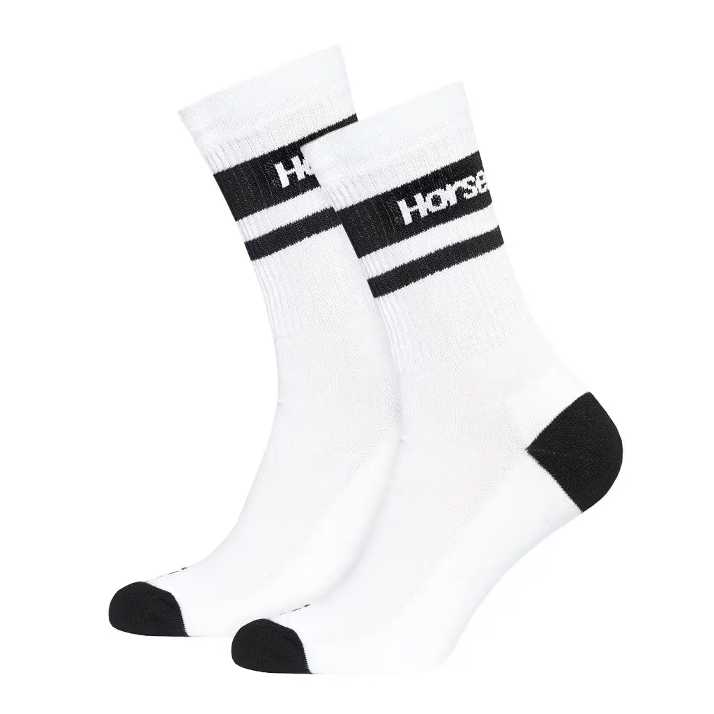 Ponožky Horsefeathers Neely vysoké bílé (AW163A)