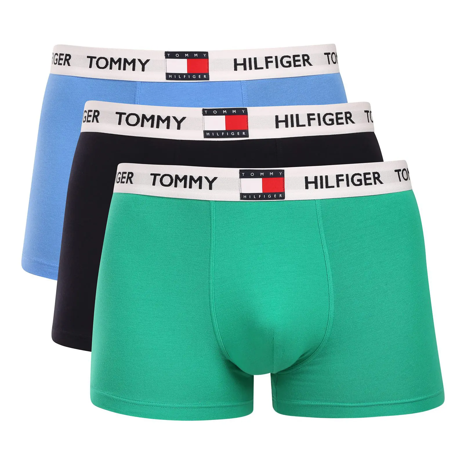 3PACK pánské boxerky Tommy Hilfiger vícebarevné (UM0UM03835 0WB) M, trenky / trenýrky