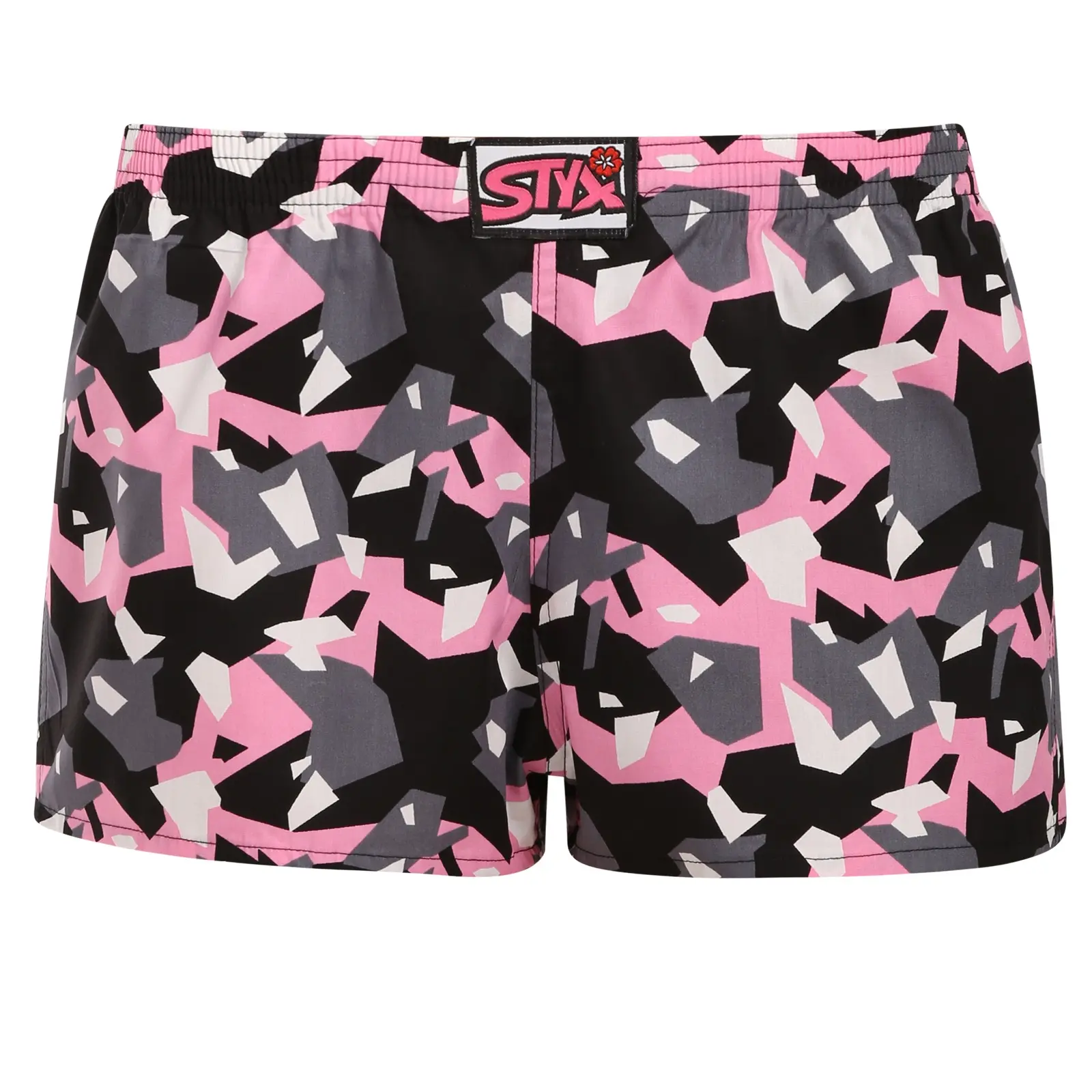 Dámské trenky Styx art klasická guma maskáč hranatý (K1950) XL, trenýrky