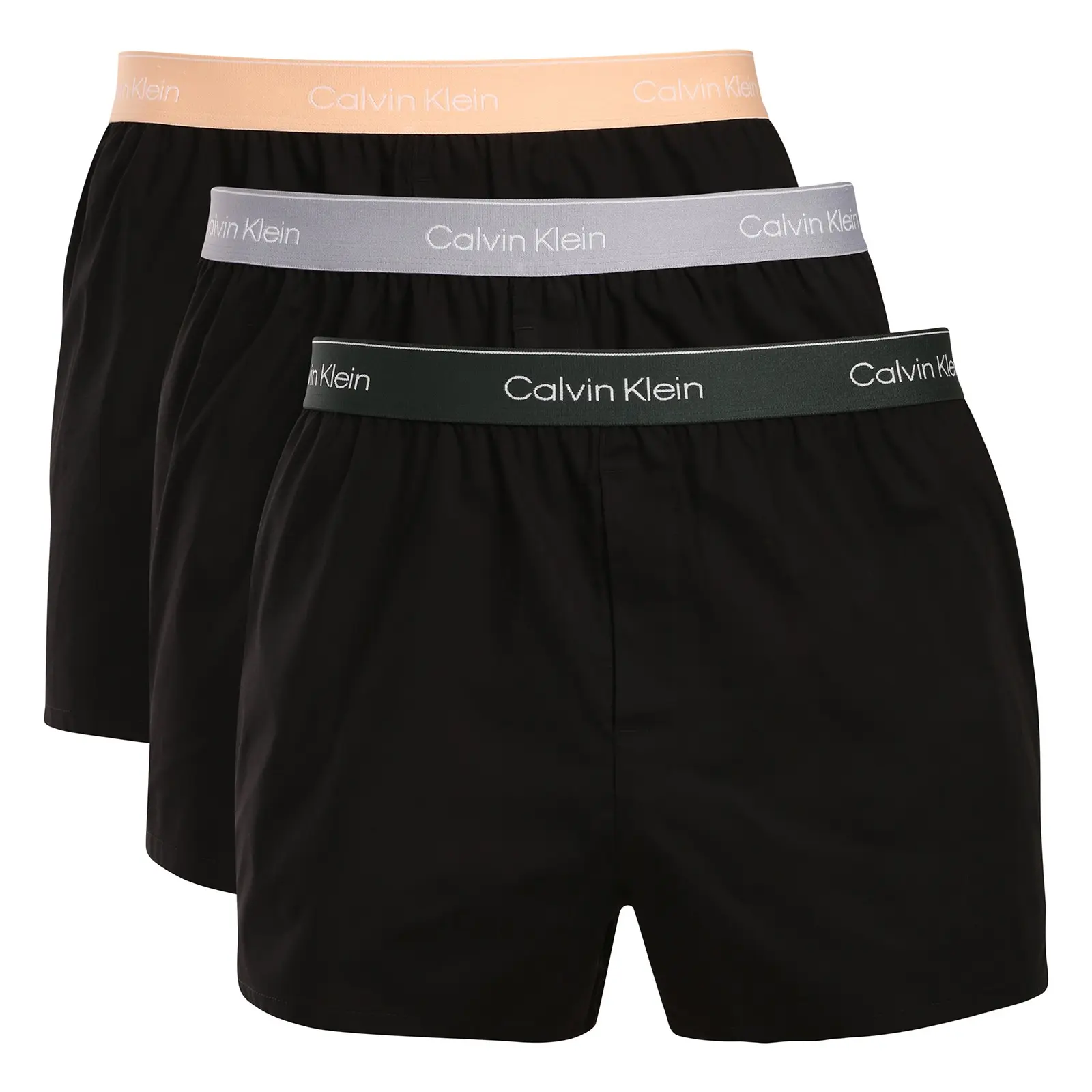 3PACK pánské trenky Calvin Klein vícebarevné (NB4267-3ZK)