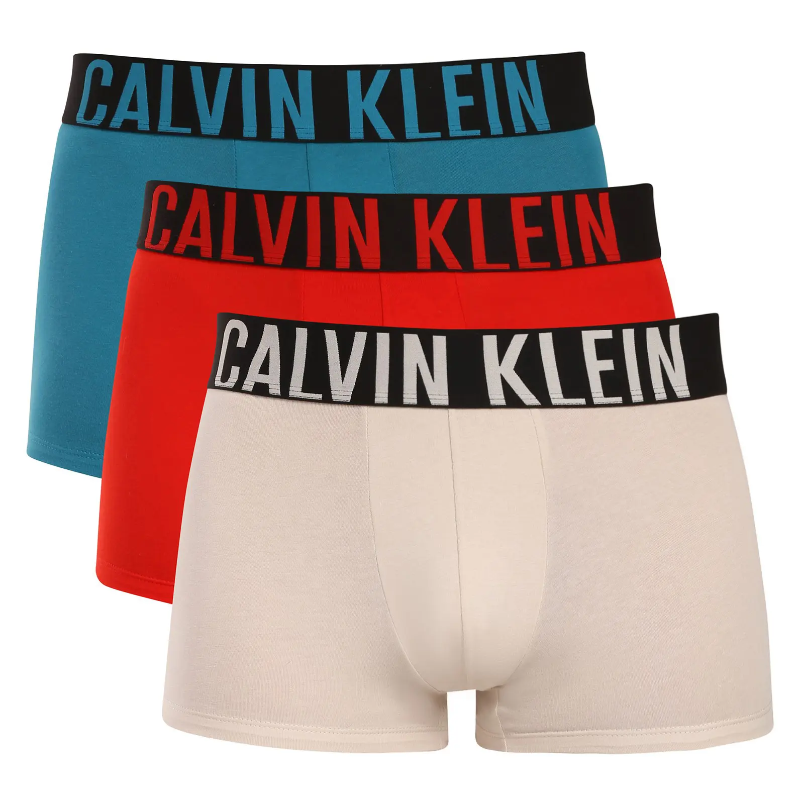 3PACK pánské boxerky Calvin Klein vícebarevné (NB3608A-ICM)