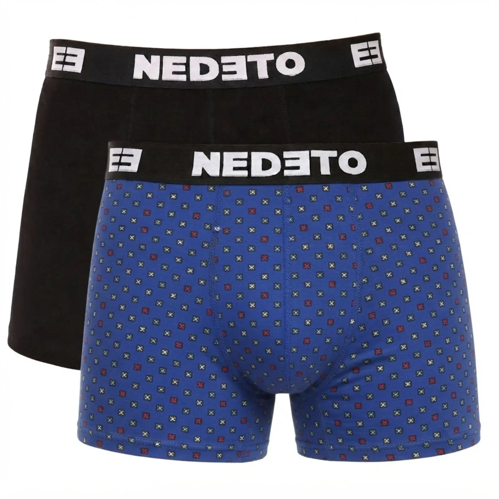 2PACK pánské boxerky Nedeto vícebarevné (2NBV20)