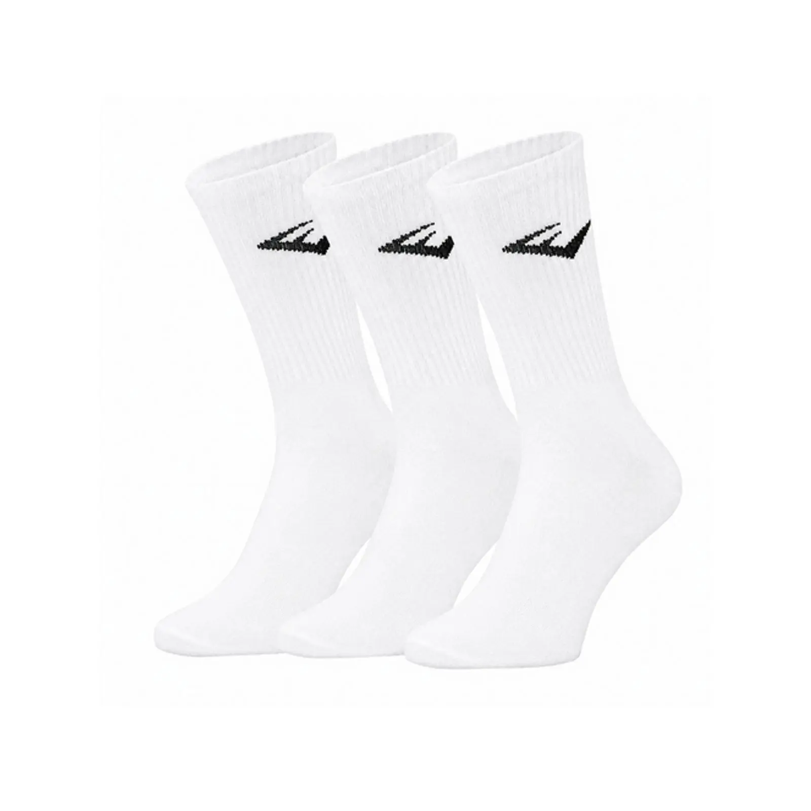 3PACK ponožky Everlast vysoké bílé (SKSP001-02) L
