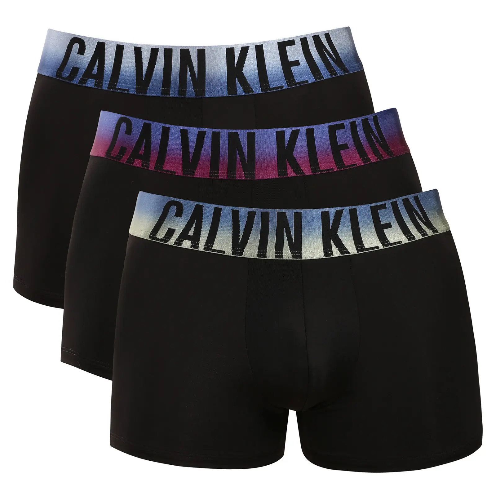 3PACK pánské boxerky Calvin Klein černé (NB4621-6M6)