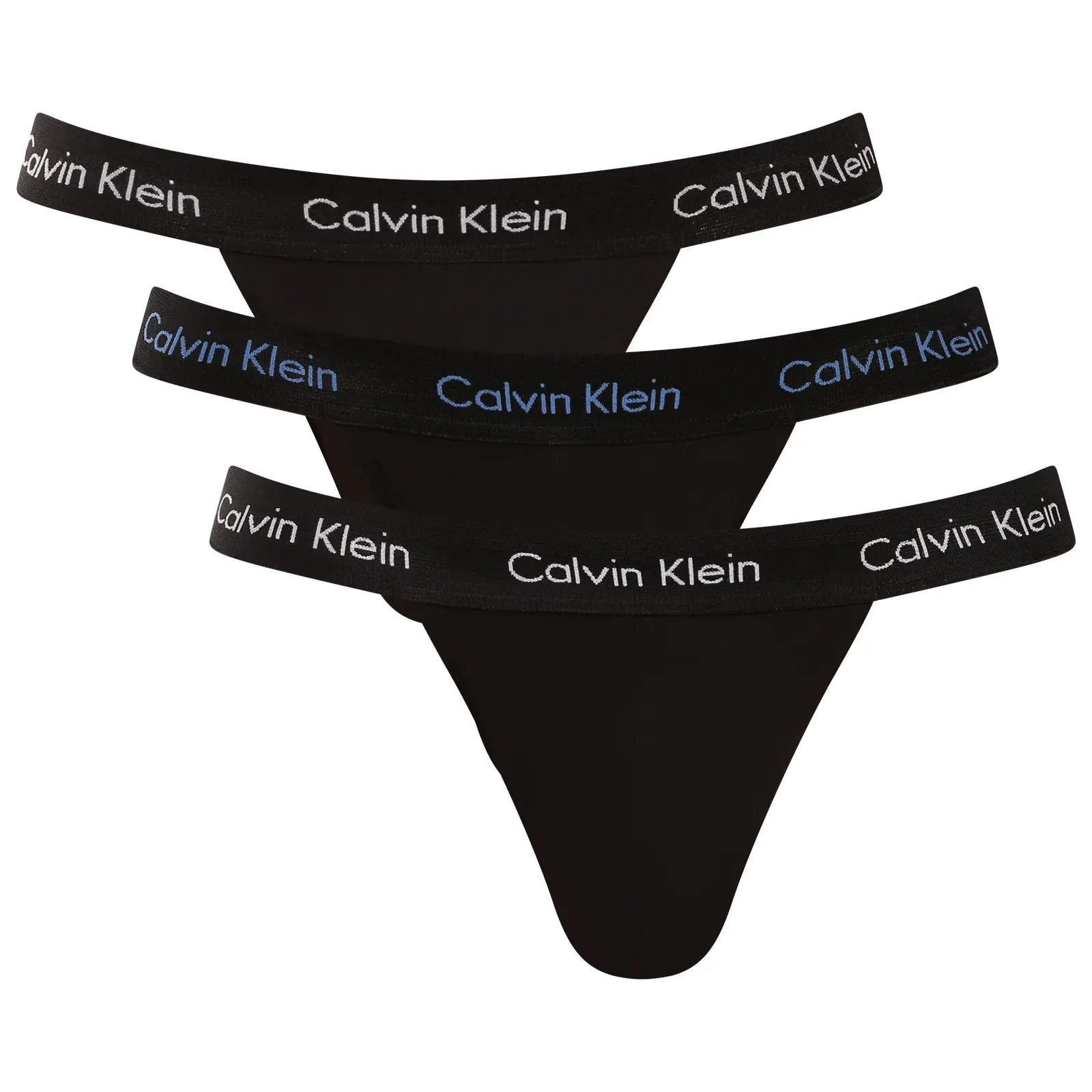 3PACK pánské jocksy Calvin Klein černé (NB3363A-J92)
