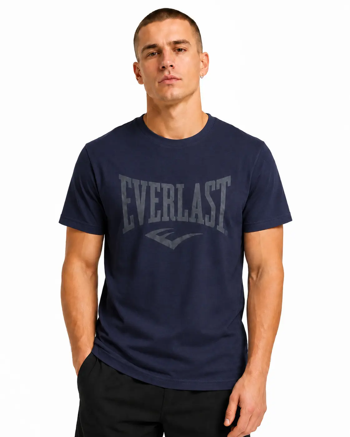 Pánské tričko Everlast modré (TMB002-navy)
